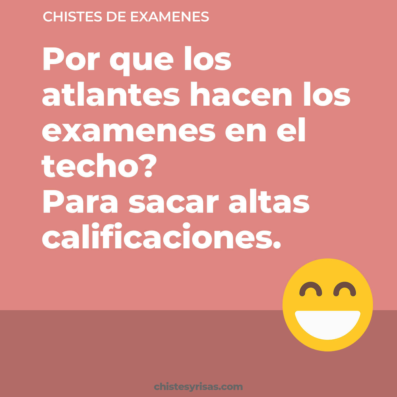 chistes de Examenes buenos