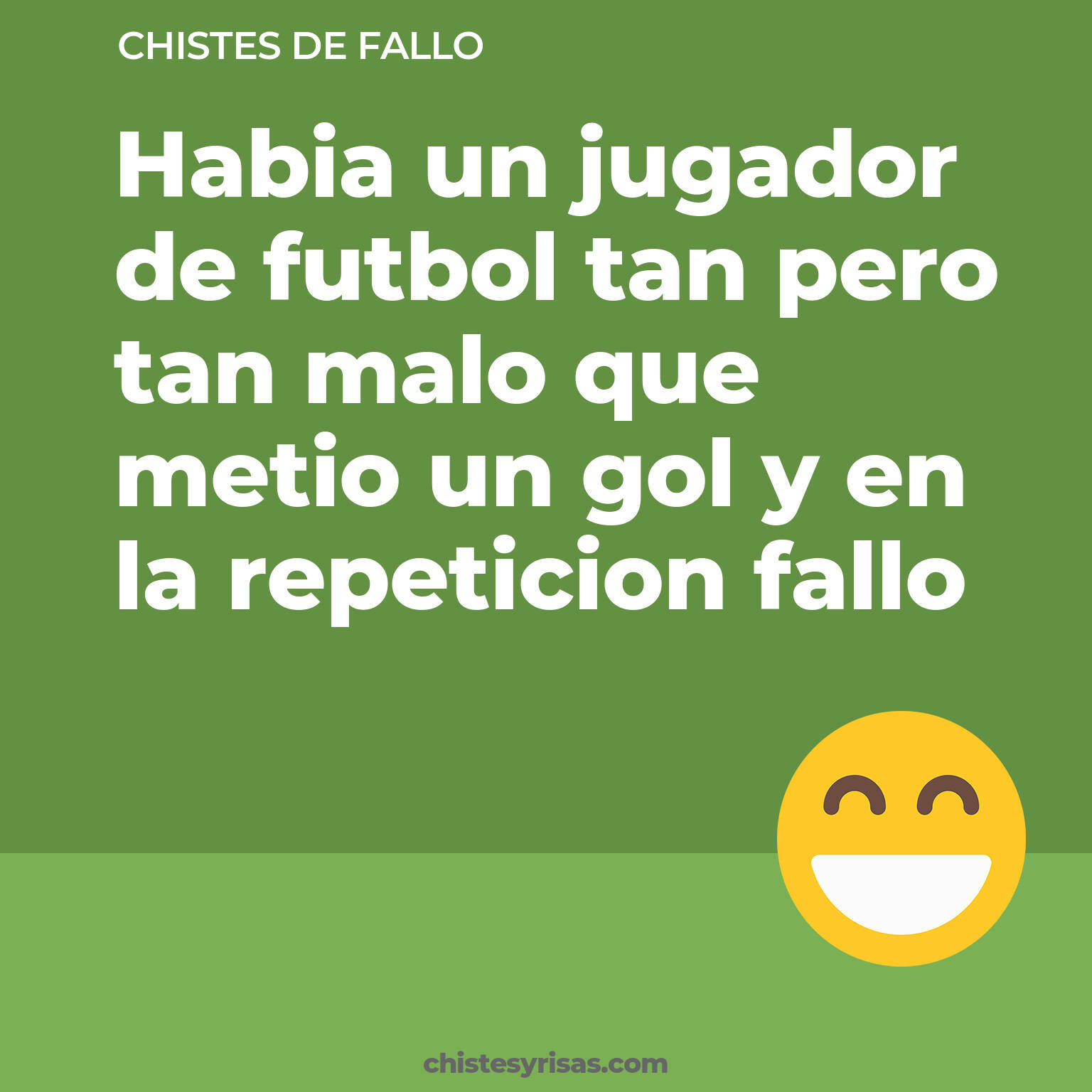 chistes de Fallo cortos