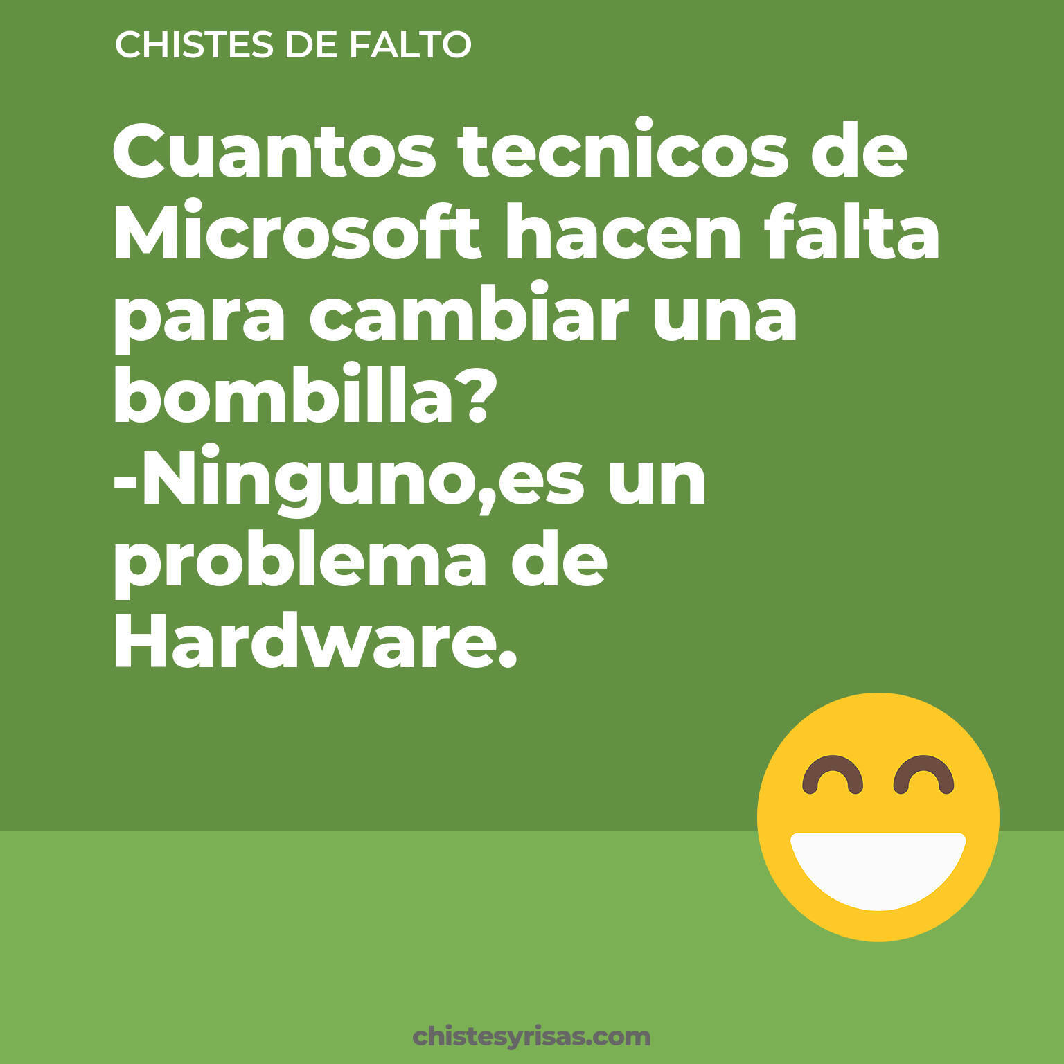 chistes de Falto cortos