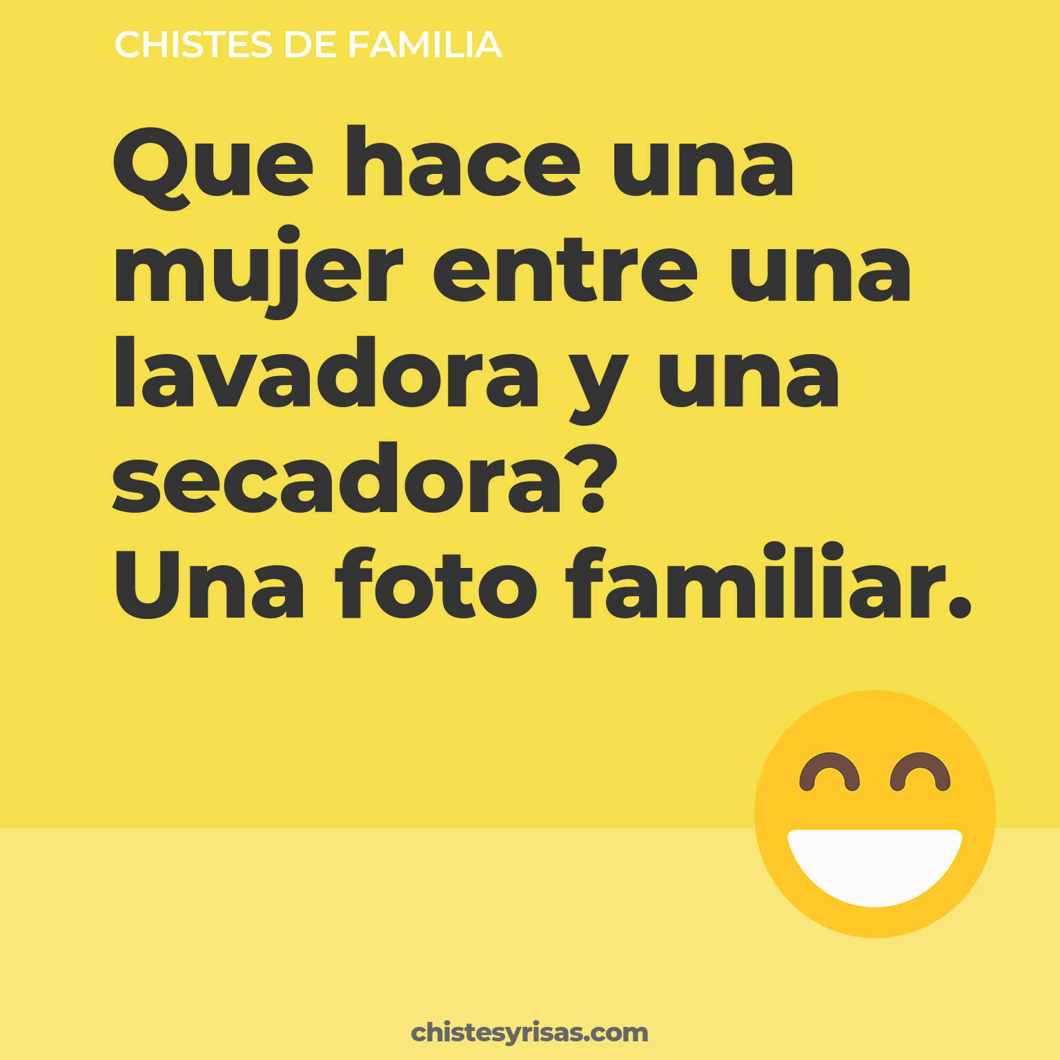 chistes de Familia cortos