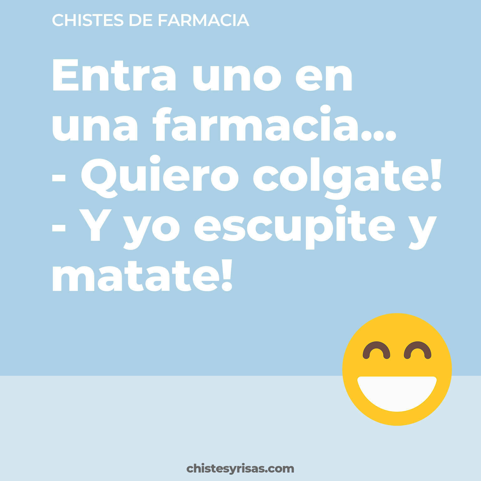 chistes de Farmacia cortos