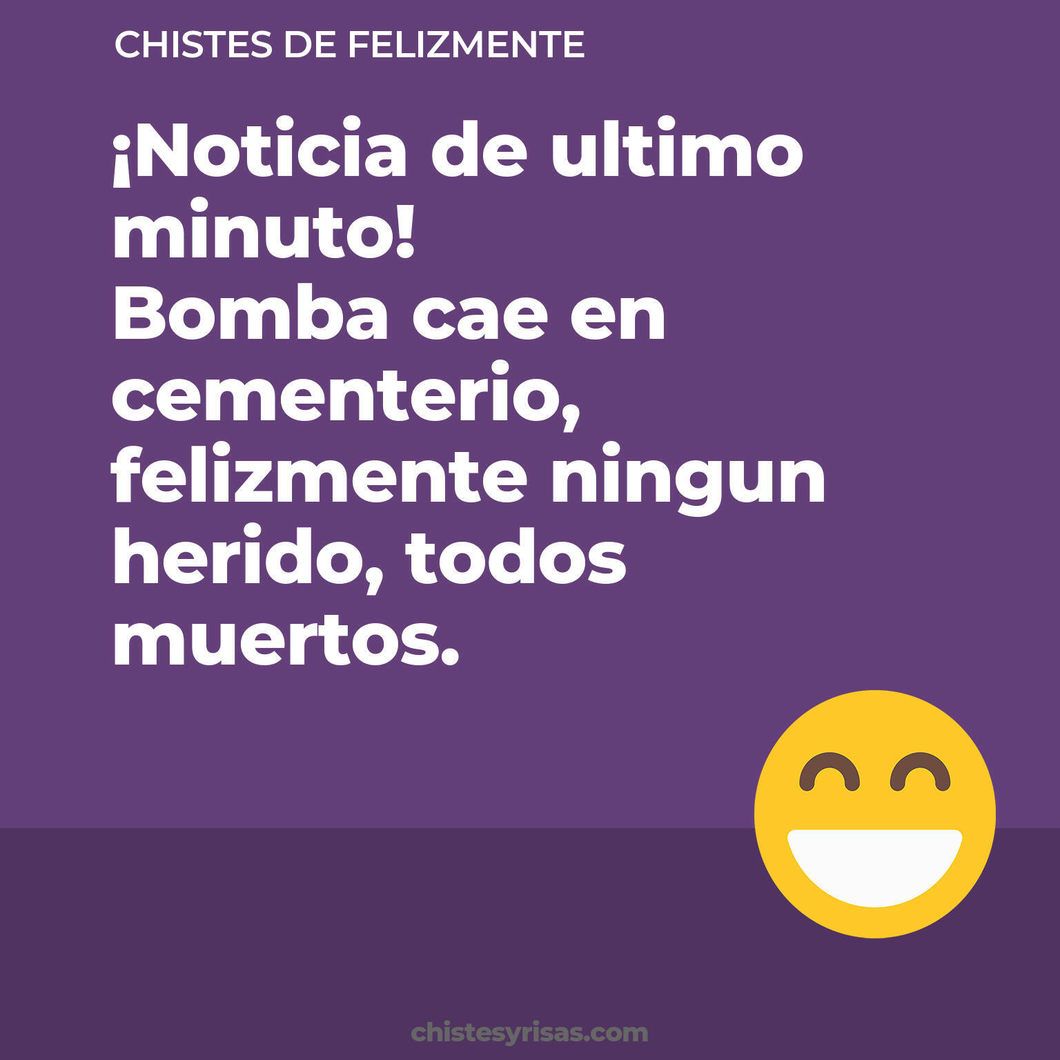 chistes de Felizmente cortos