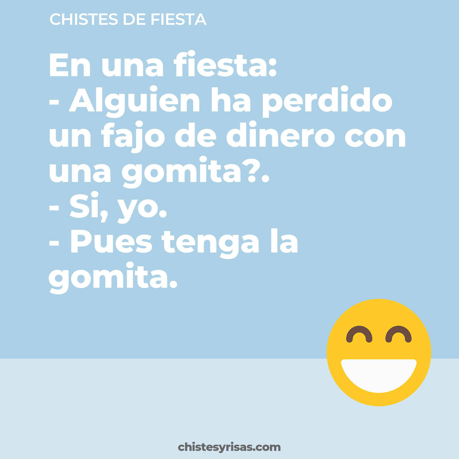 chistes de Fiesta más graciosos