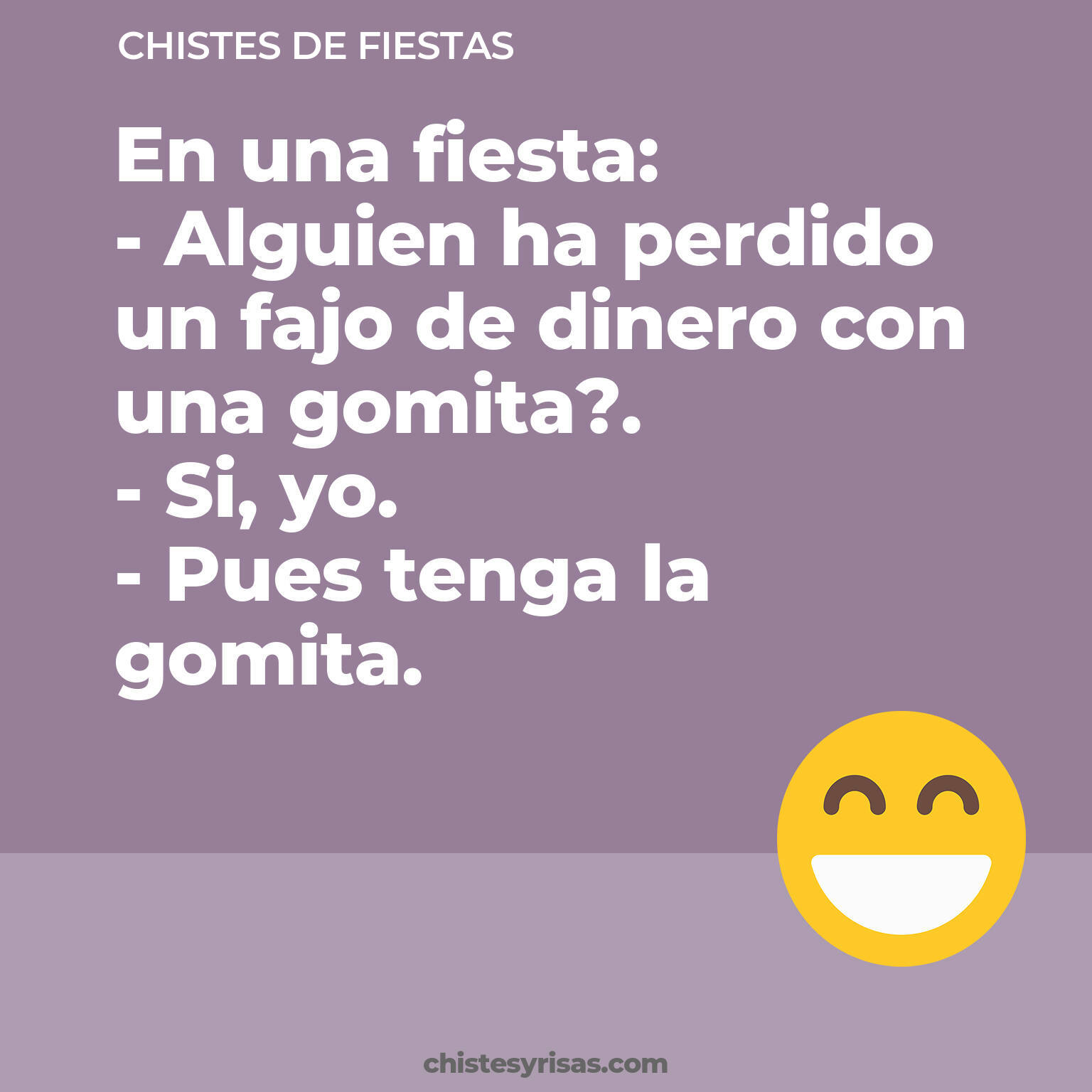 chistes de Fiestas más graciosos