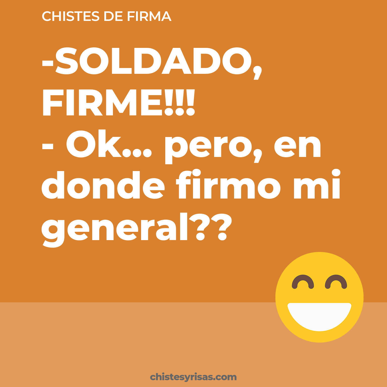 chistes de Firma más graciosos