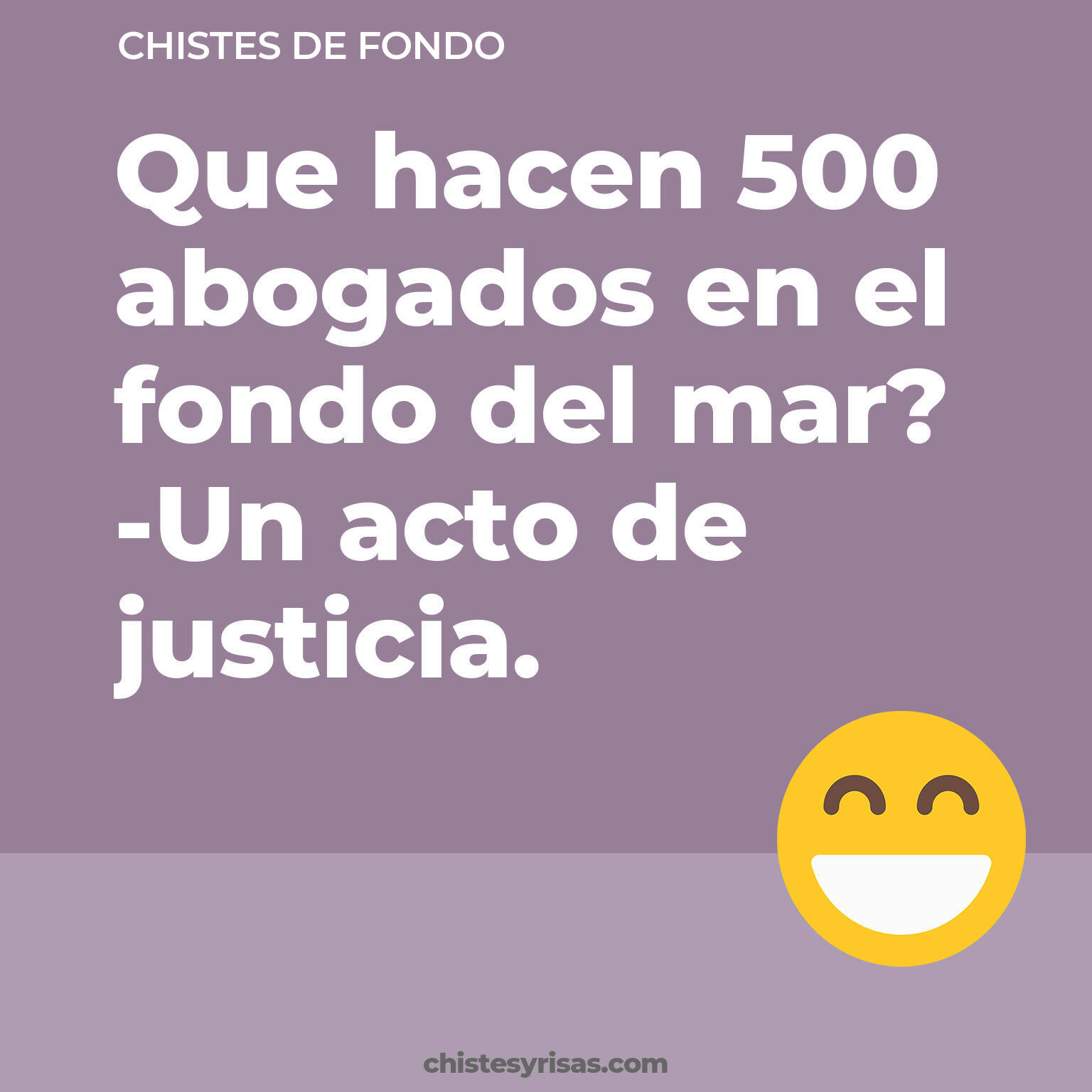 chistes de Fondo cortos