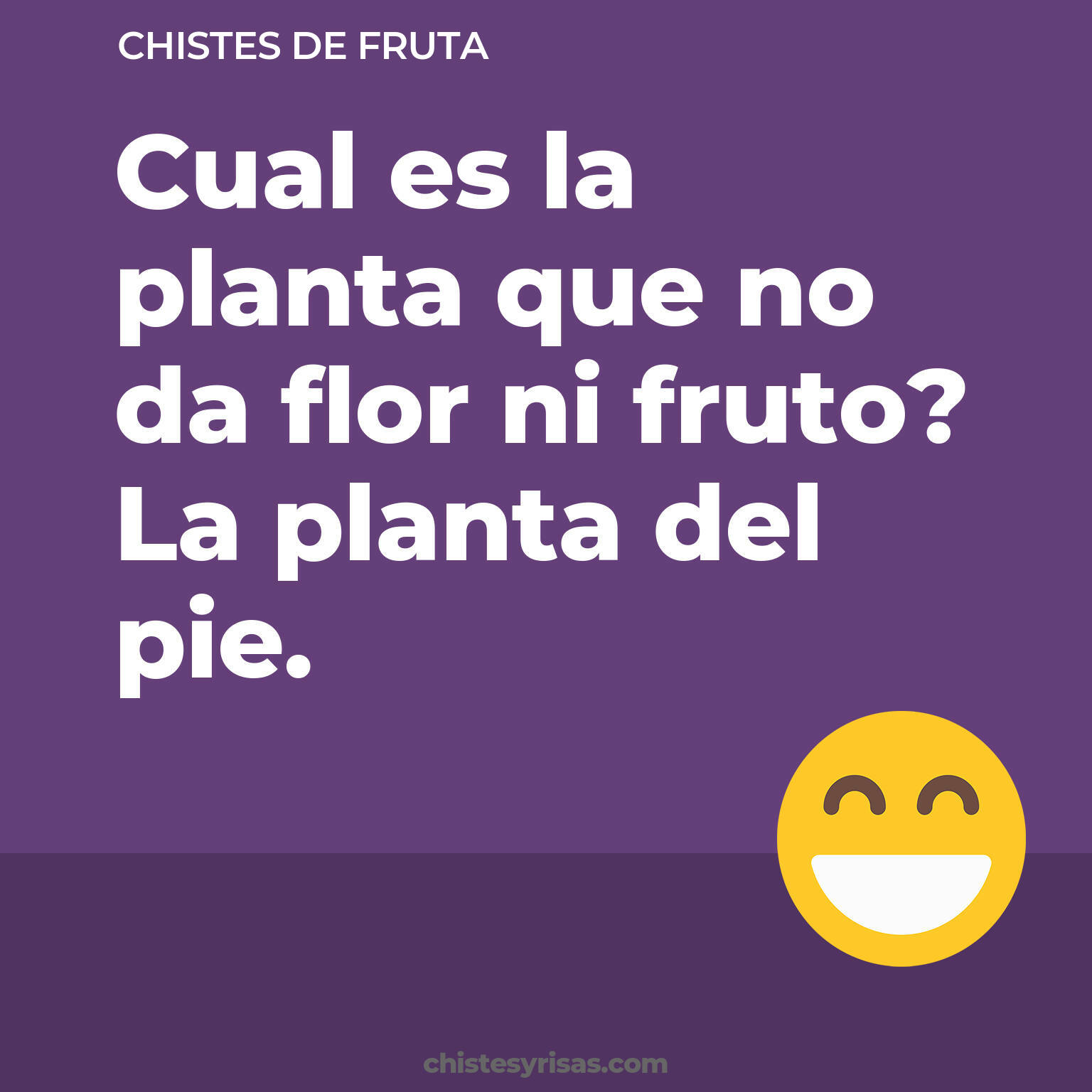 chistes de Fruta más graciosos