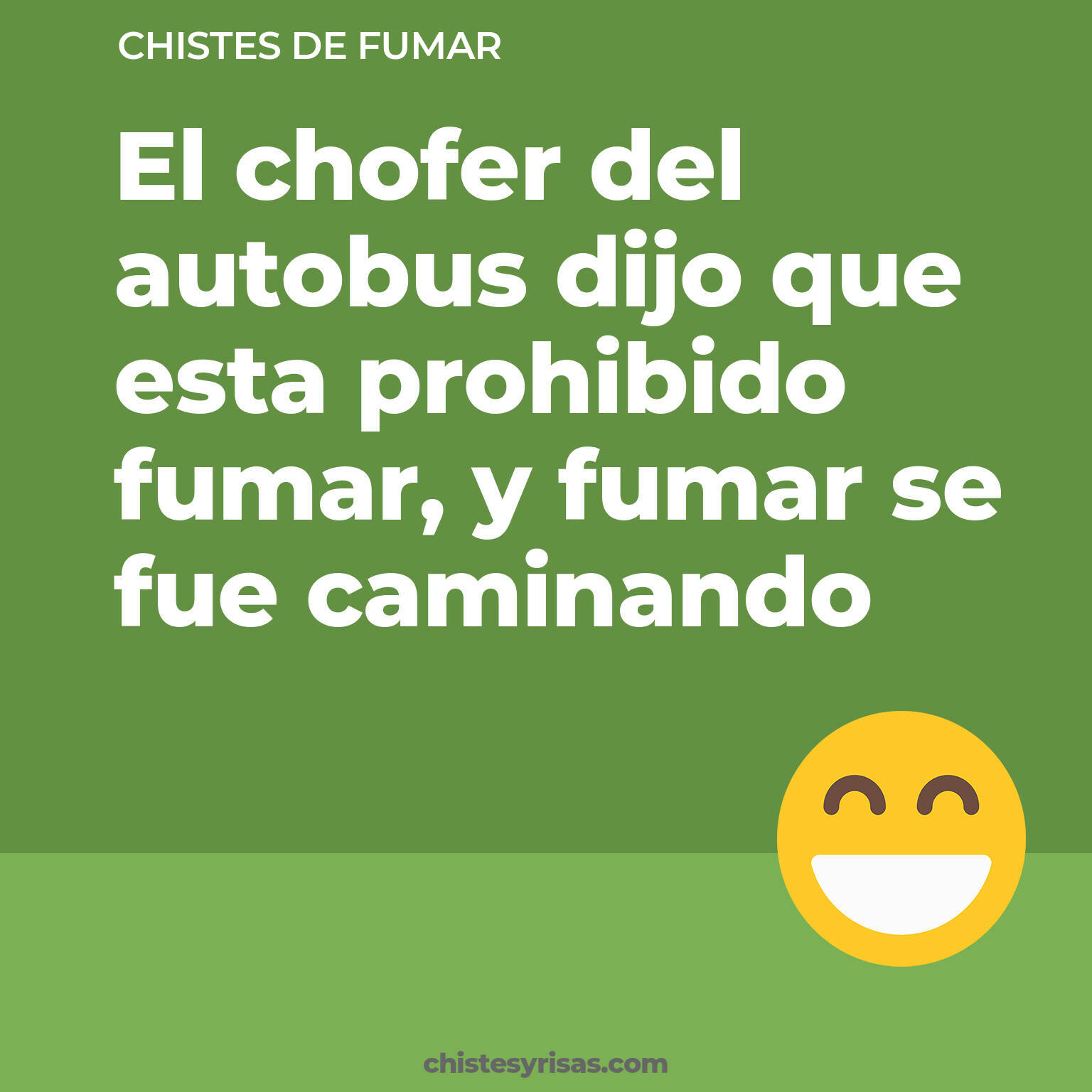 chistes de Fumar más graciosos