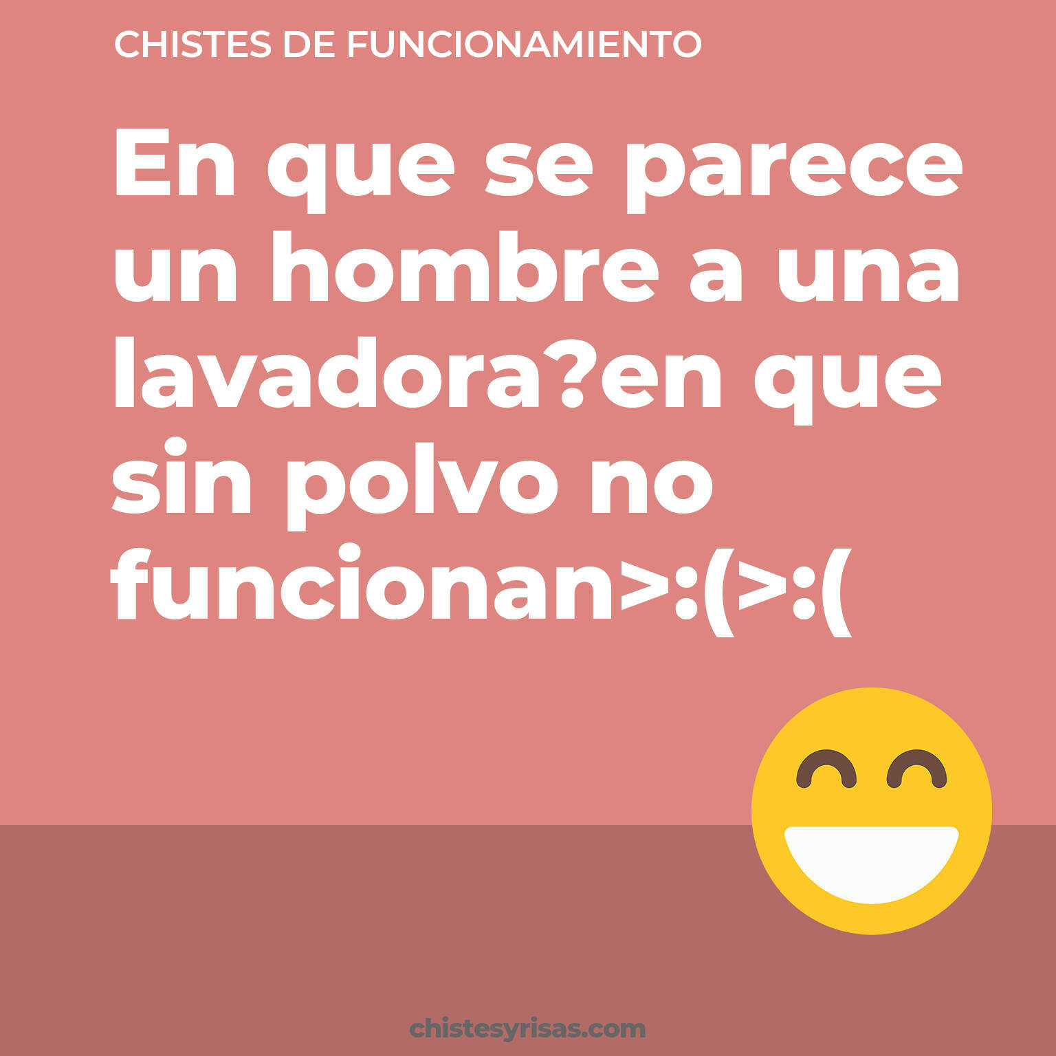 chistes de Funcionamiento cortos