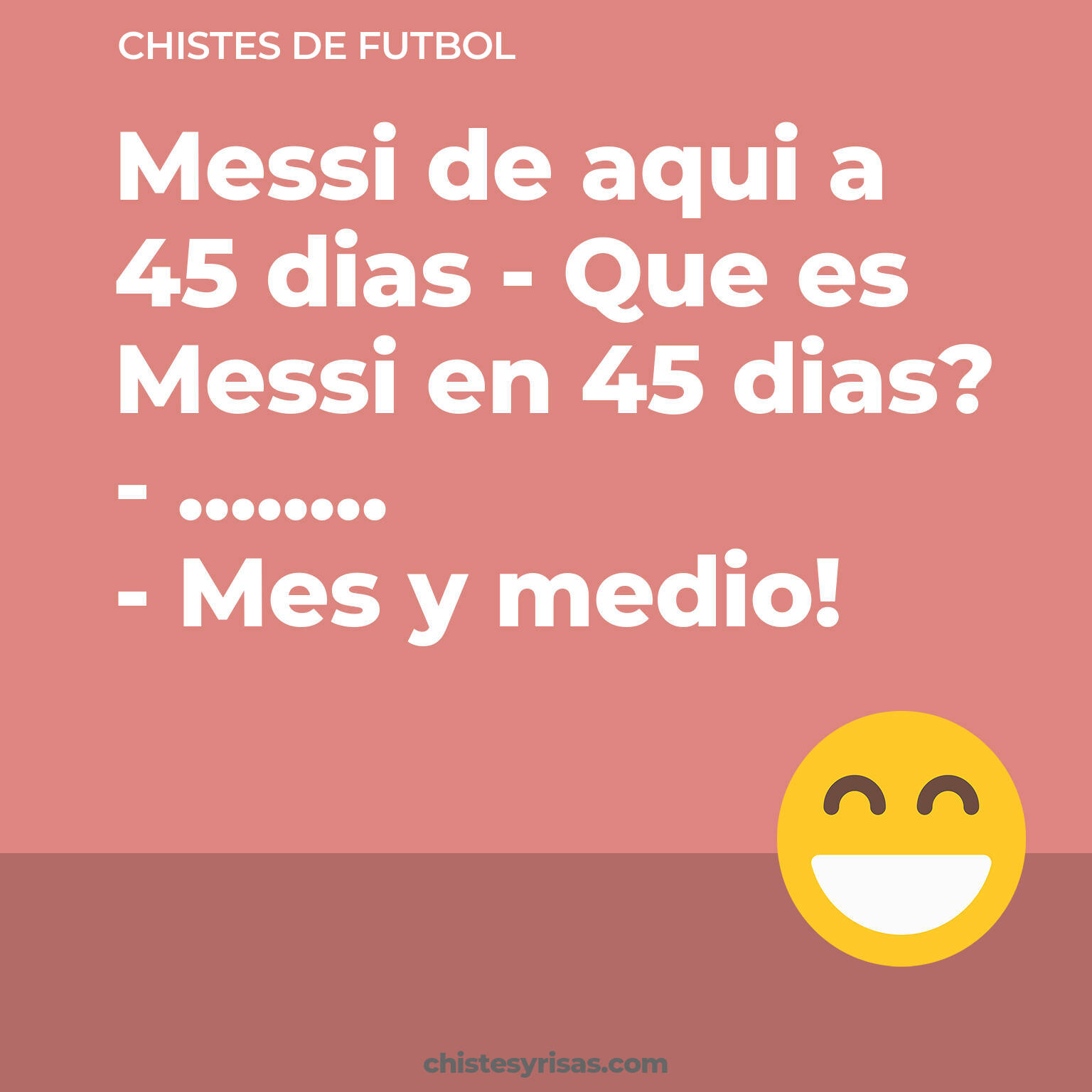 chistes de Futbol cortos