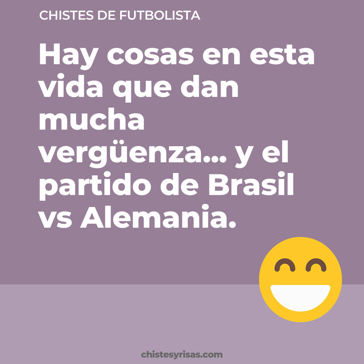 chistes de Futbolista buenos