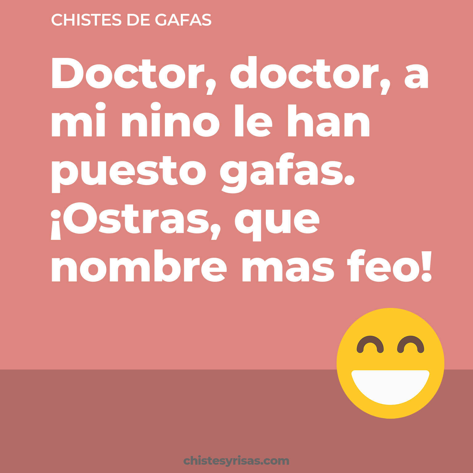 chistes de Gafas cortos