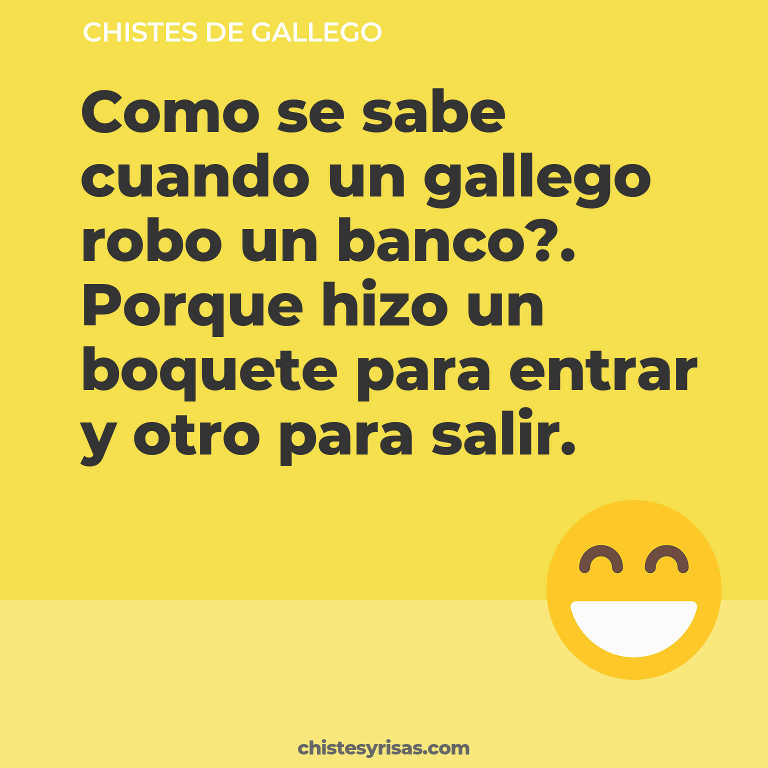 chistes de Gallego buenos