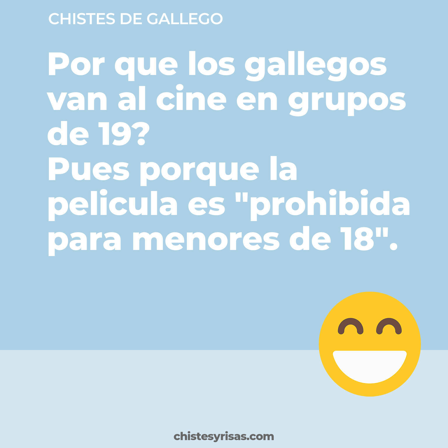 chistes de Gallego más graciosos