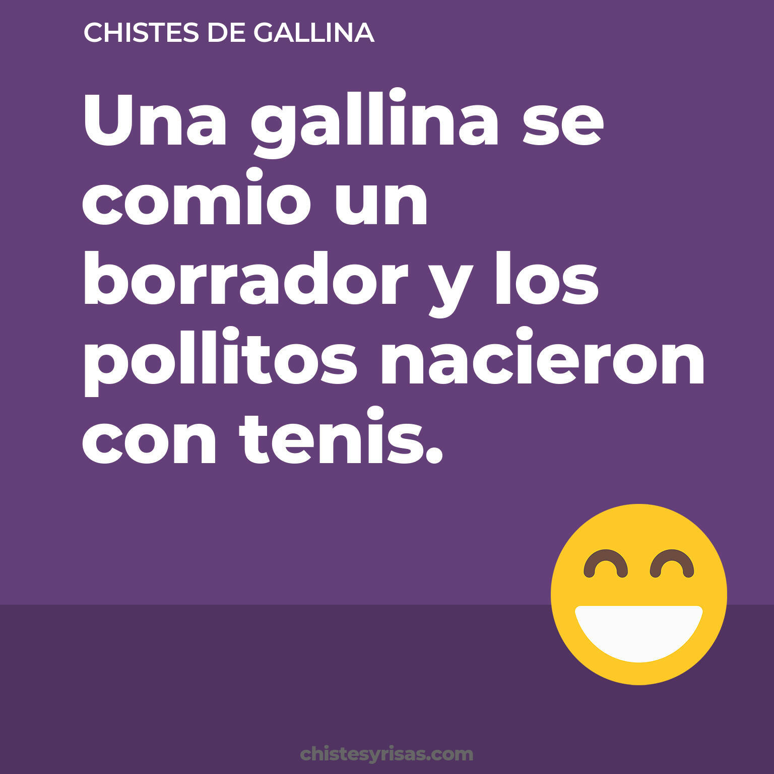 chistes de Gallina cortos