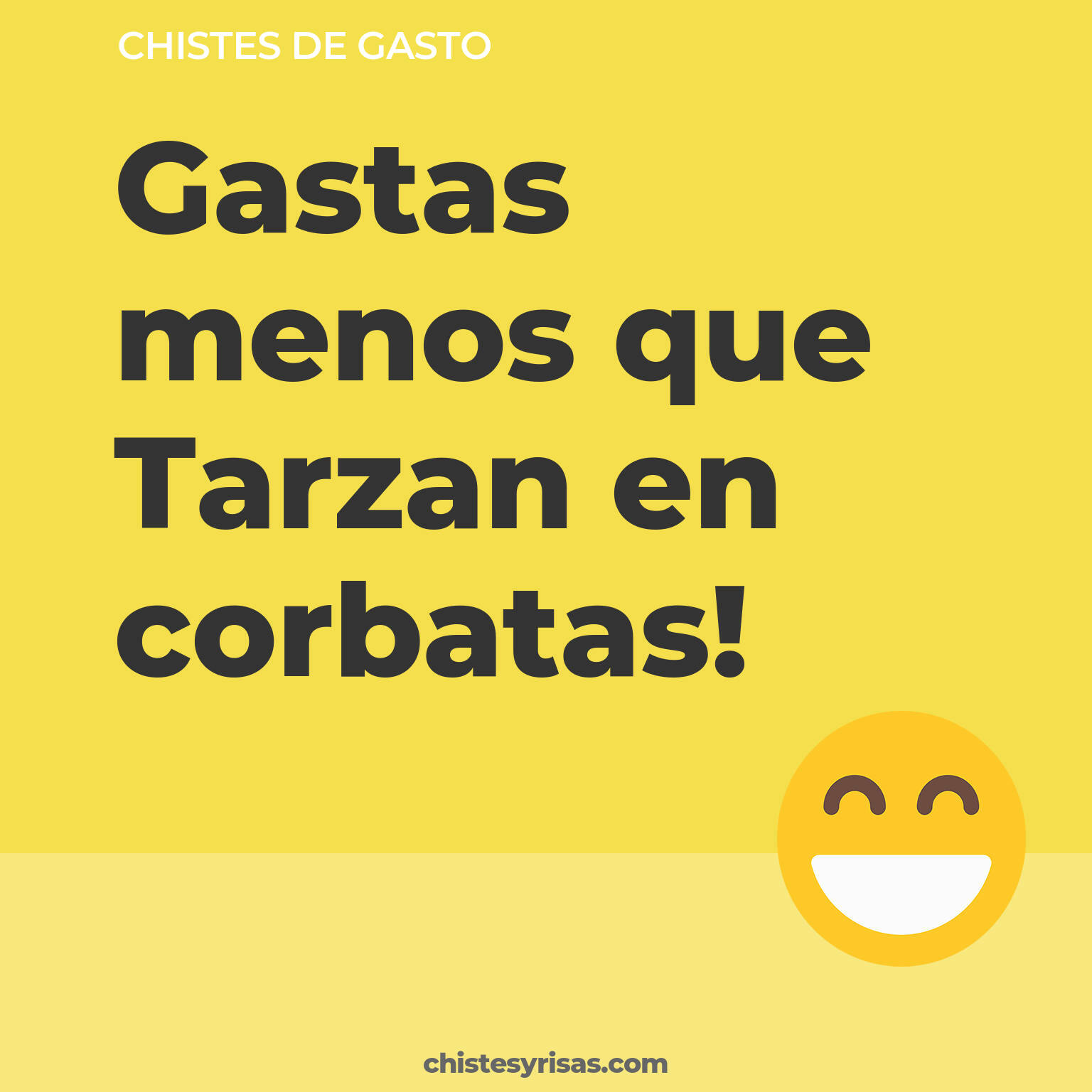 chistes de Gasto cortos