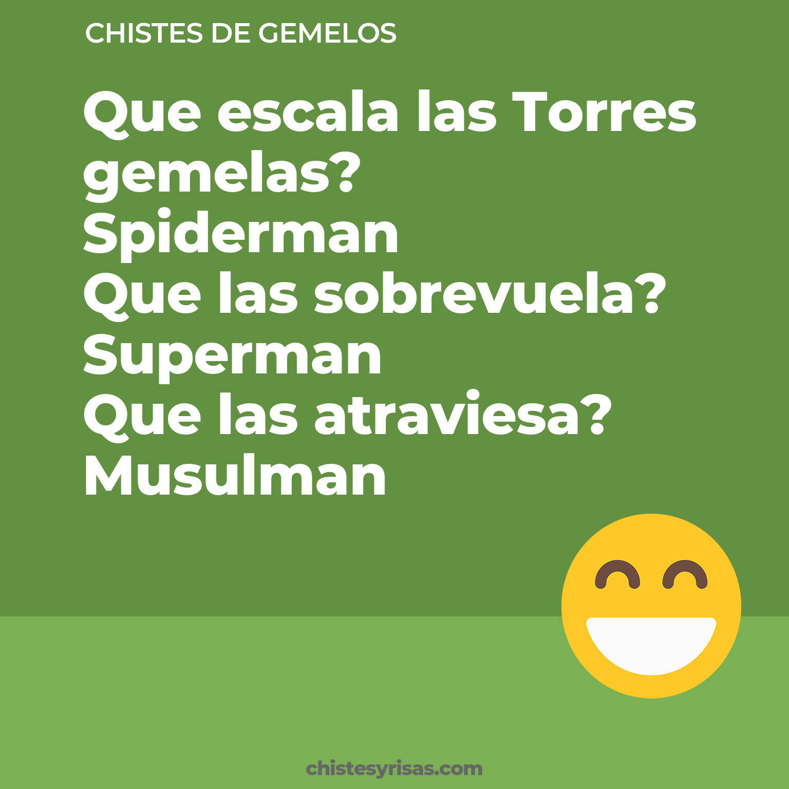 chistes de Gemelos más graciosos