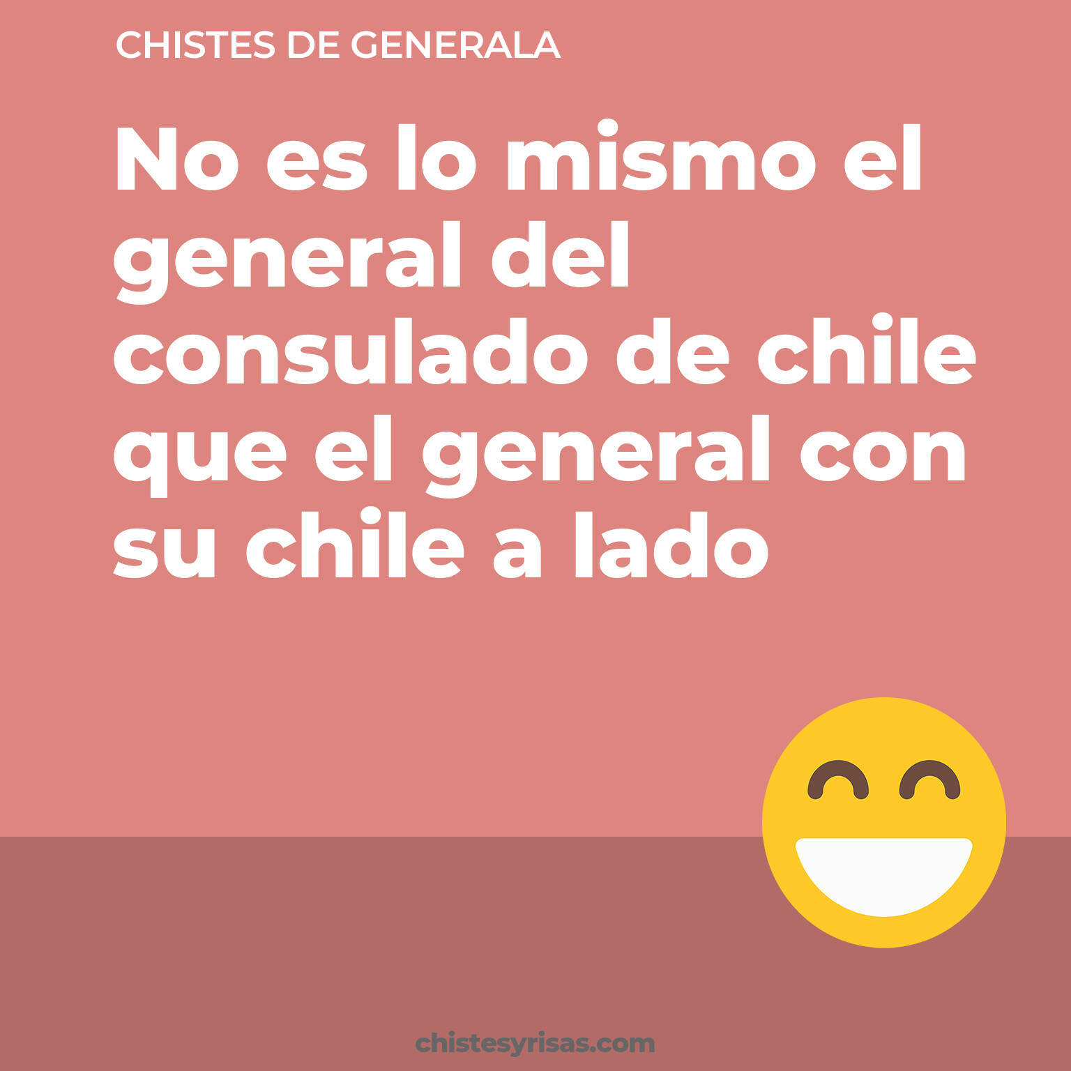 chistes de Generala buenos