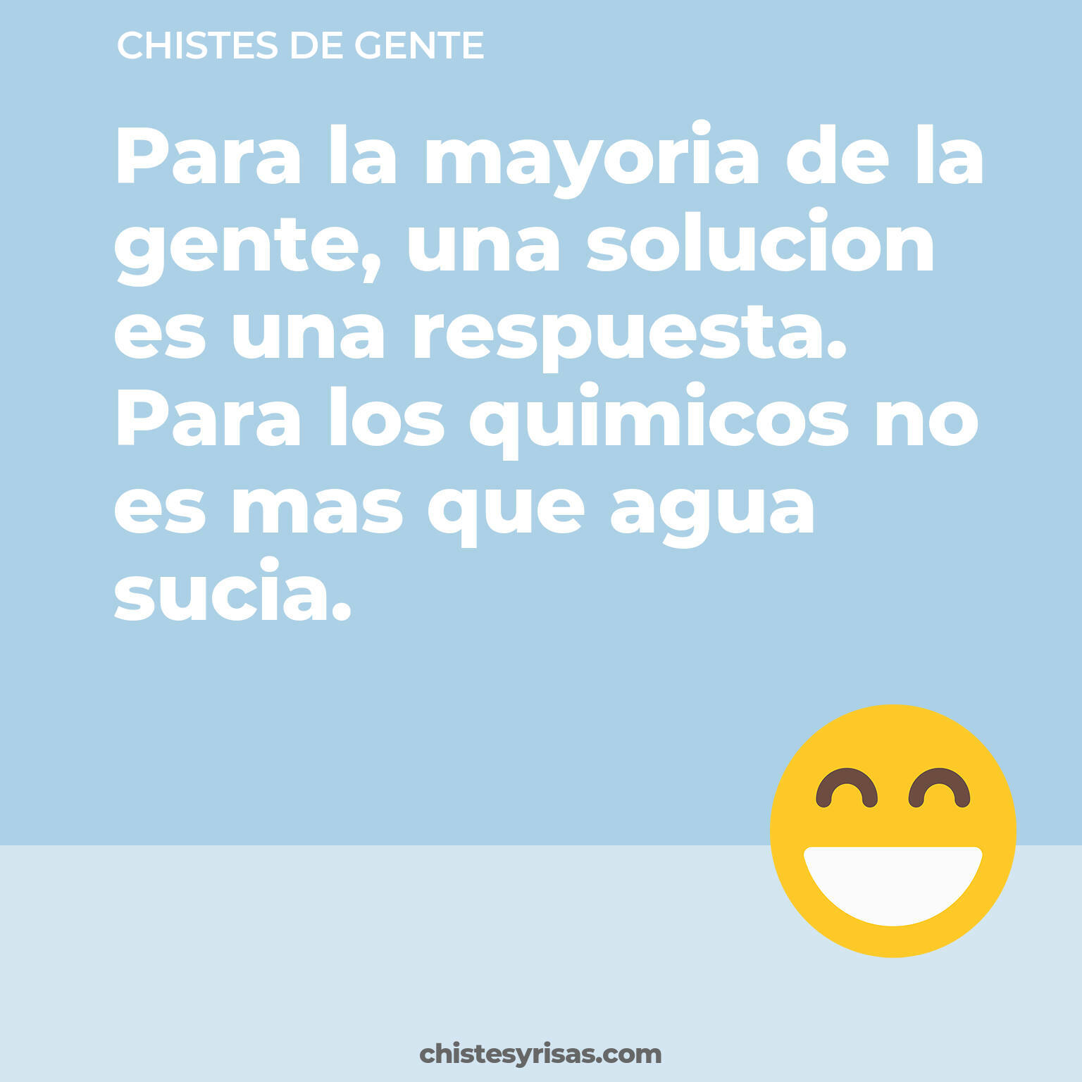 chistes de Gente cortos