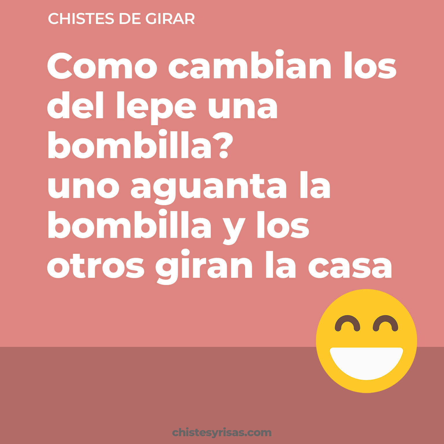 chistes de Girar más graciosos