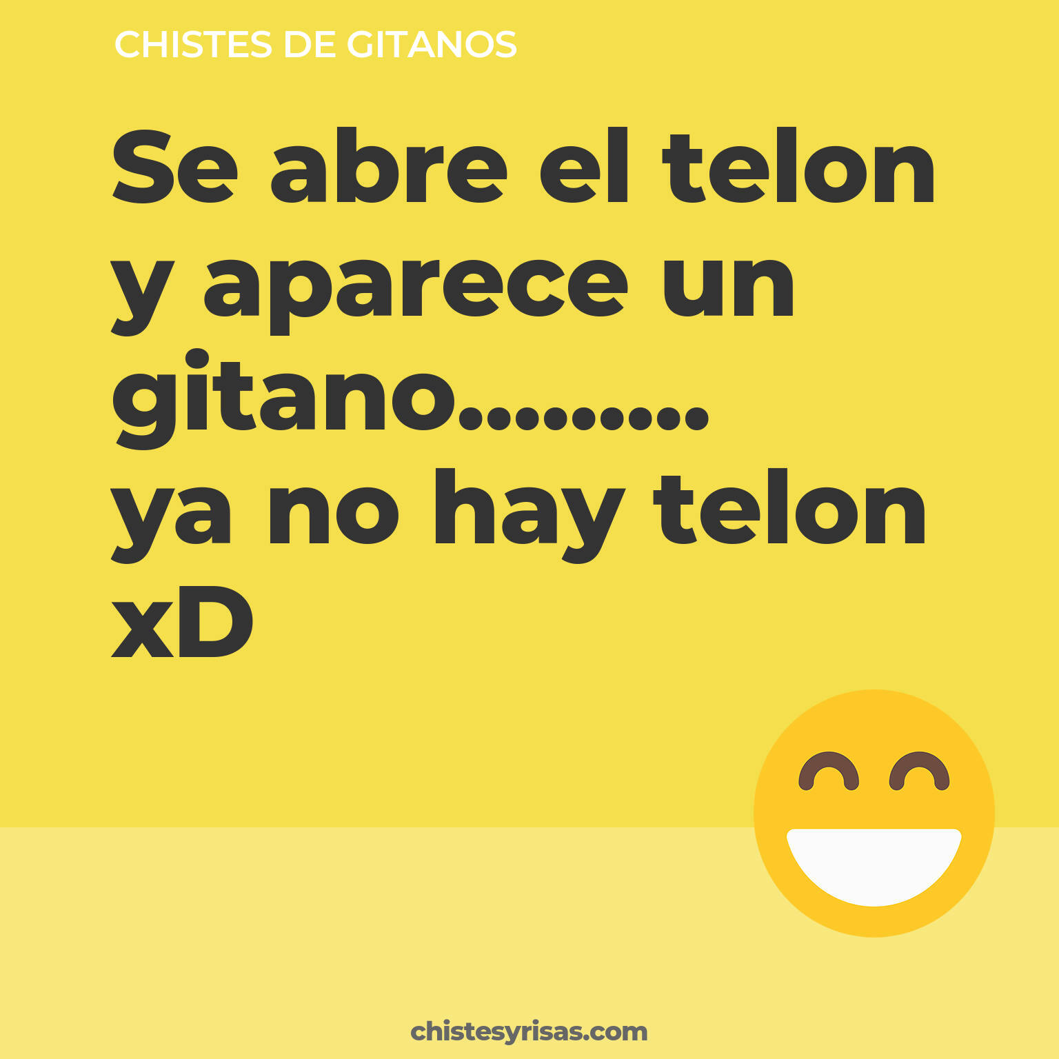 chistes de Gitanos cortos