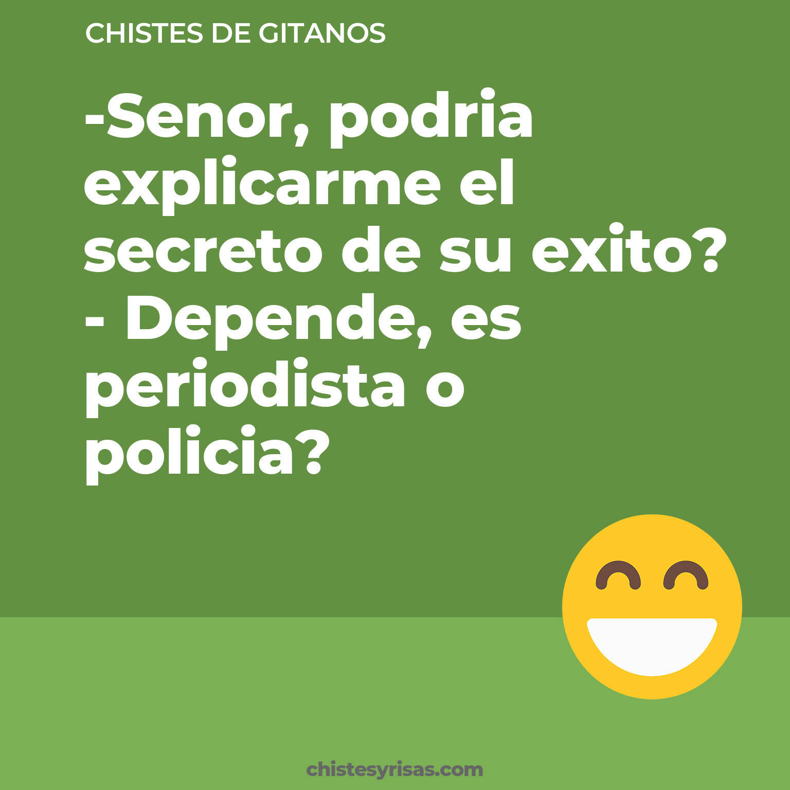 chistes de Gitanos buenos