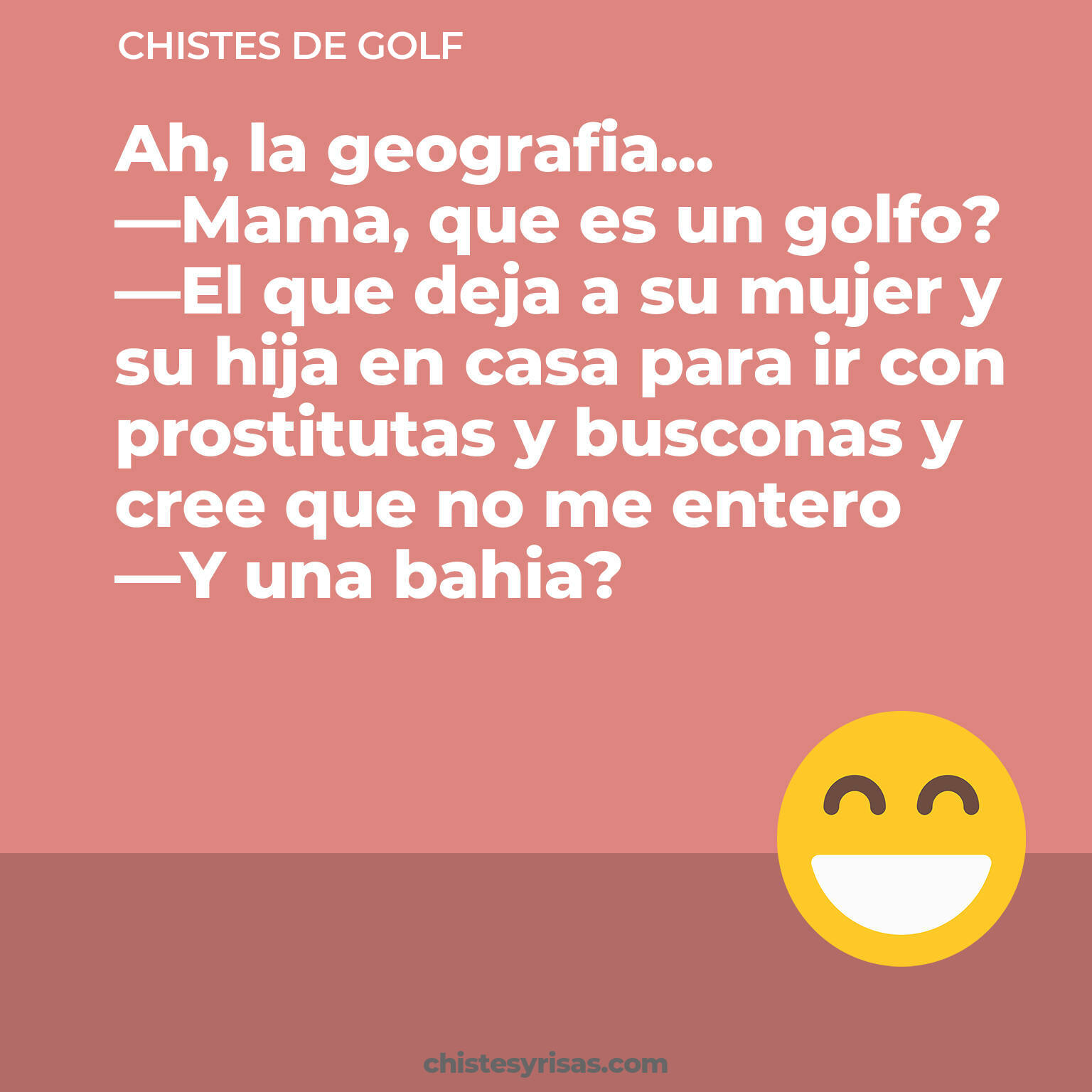 chistes de Golf cortos