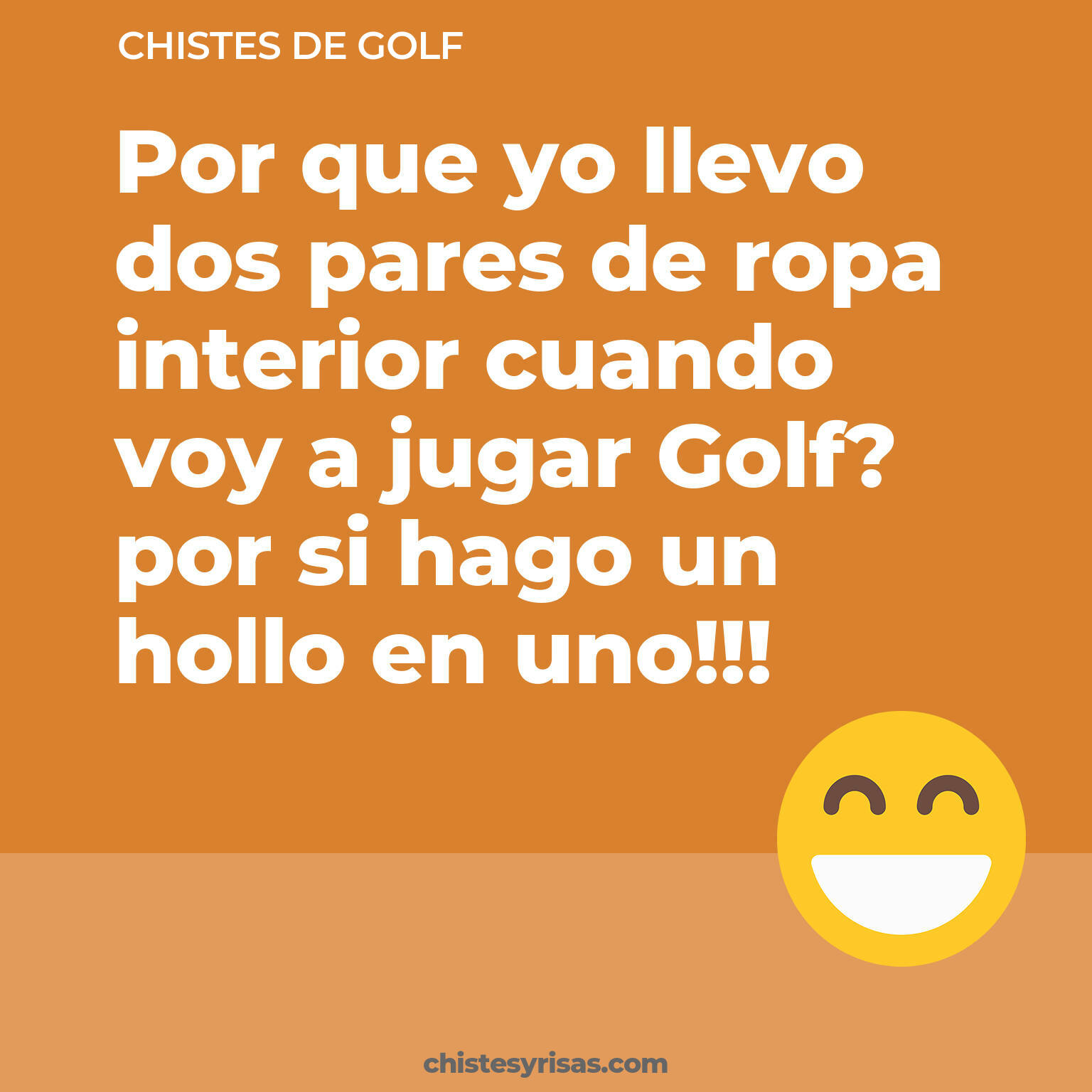 chistes de Golf buenos foto para reir