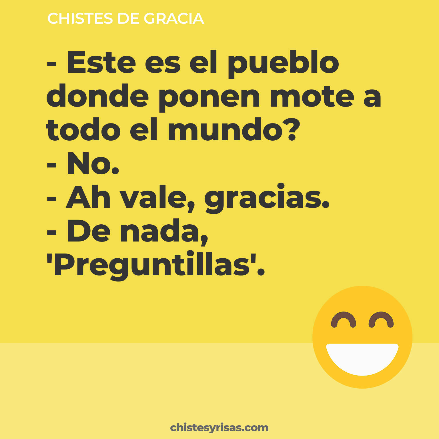 chistes de Gracia buenos