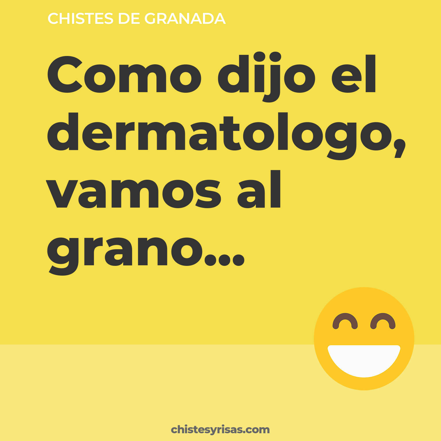 chistes de Granada cortos