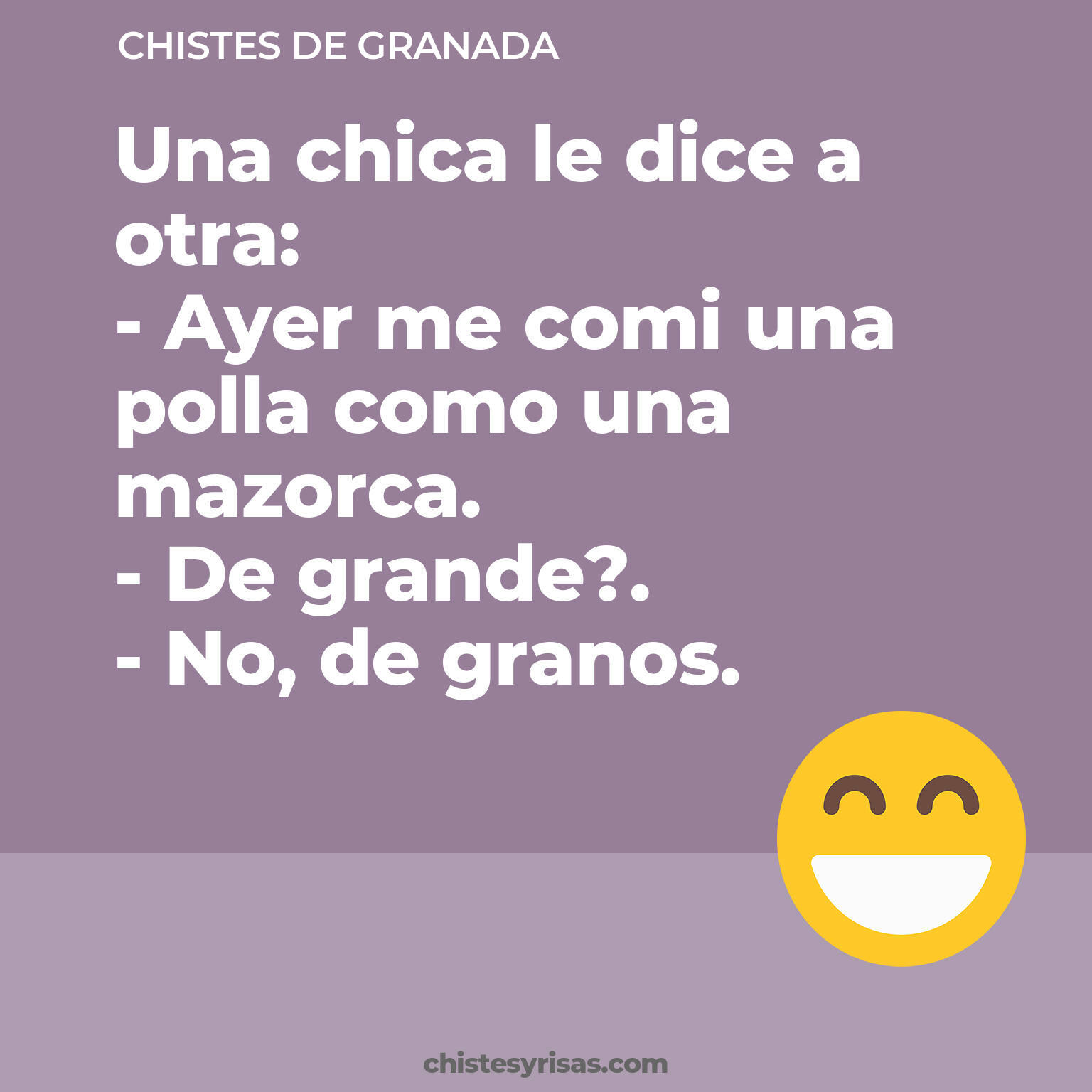 chistes de Granada más graciosos