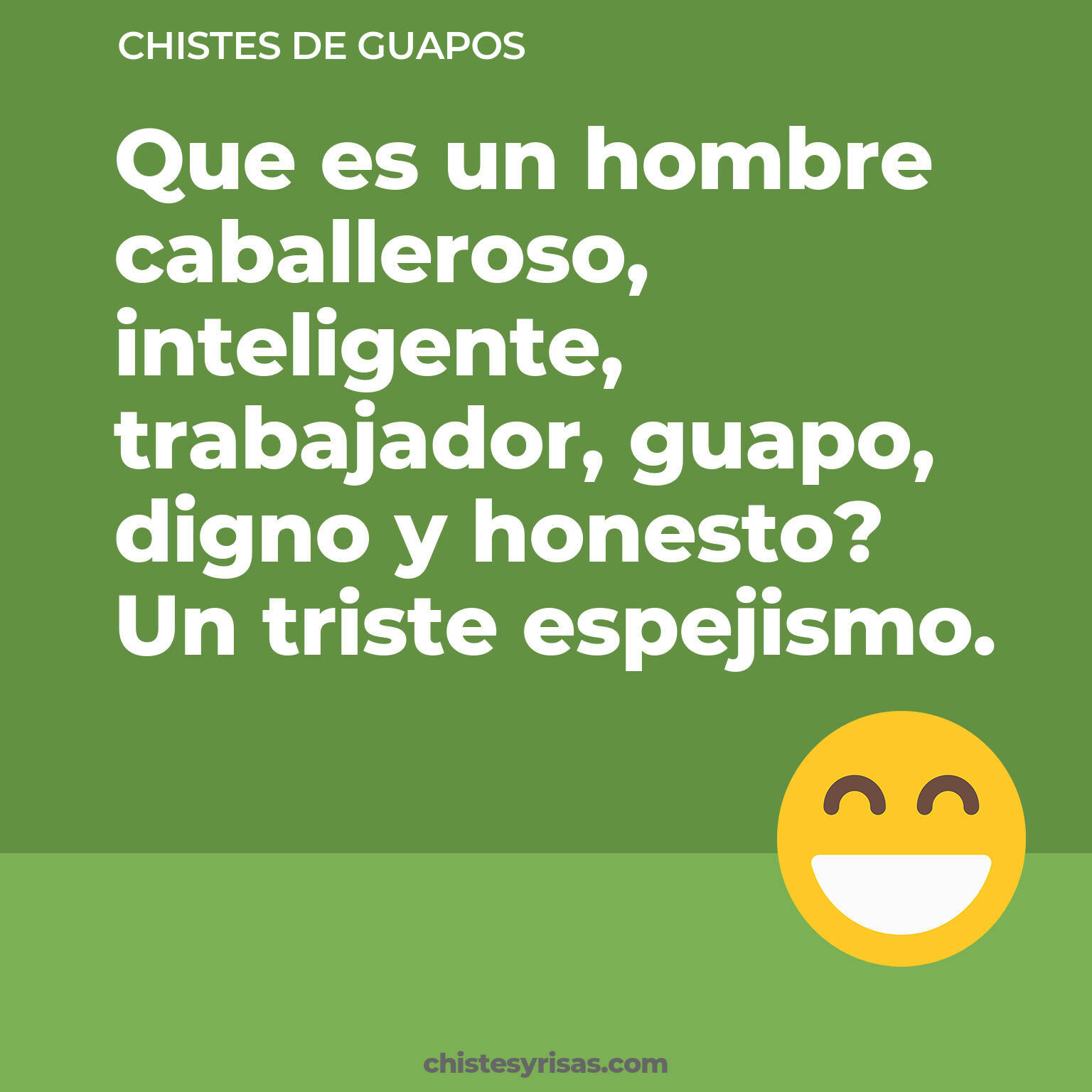 chistes de Guapos más graciosos