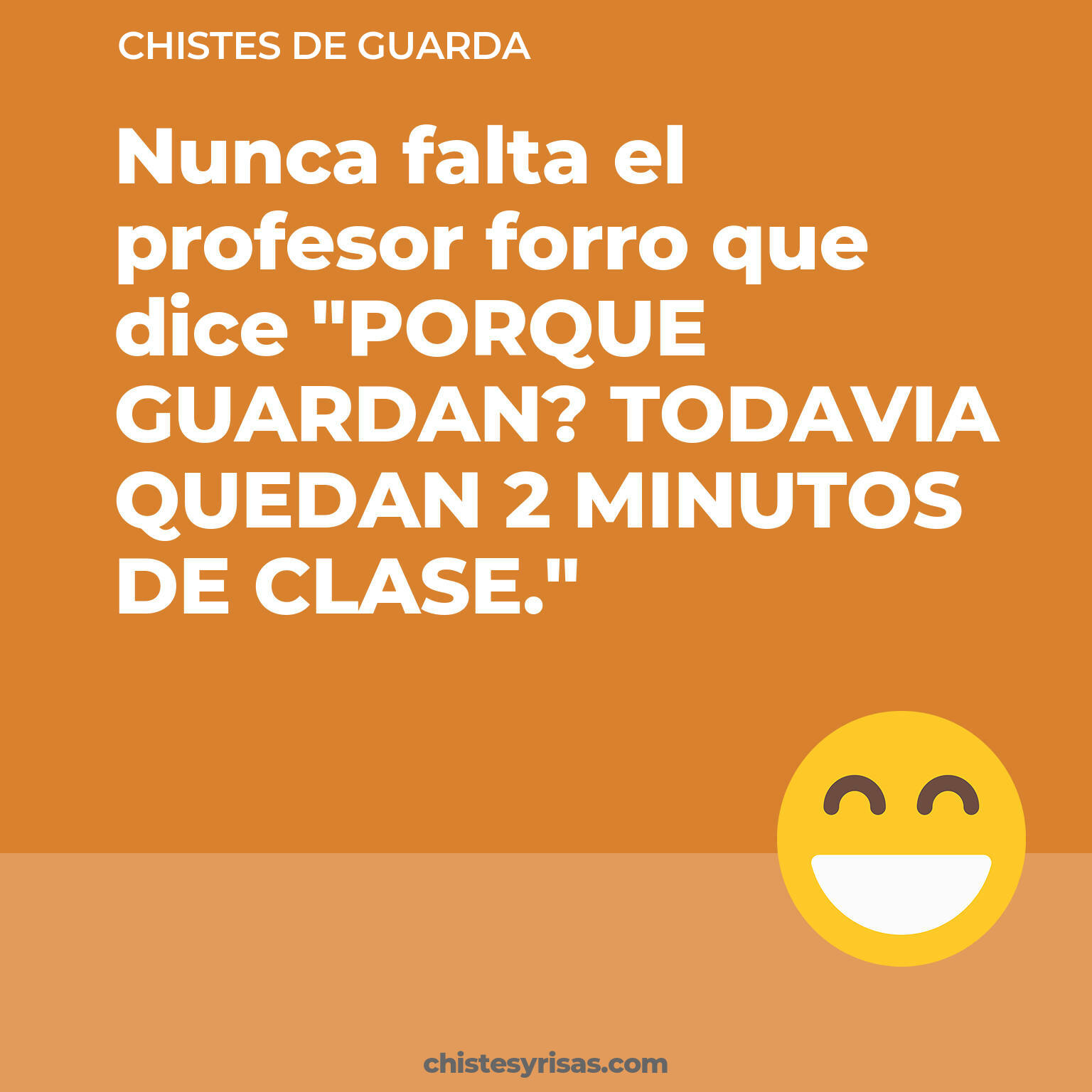 chistes de Guarda más graciosos