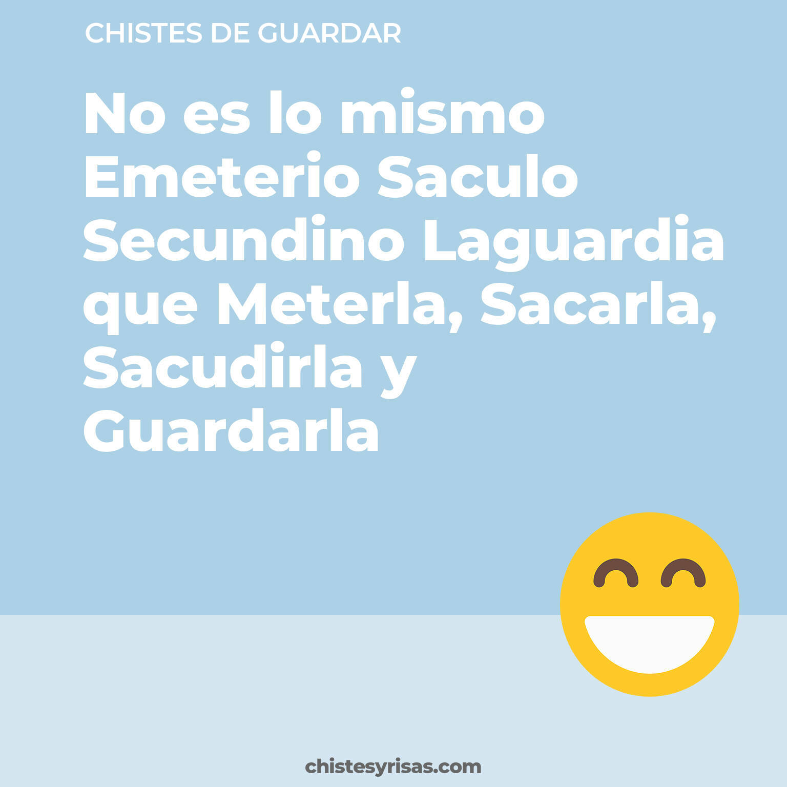 chistes de Guardar cortos