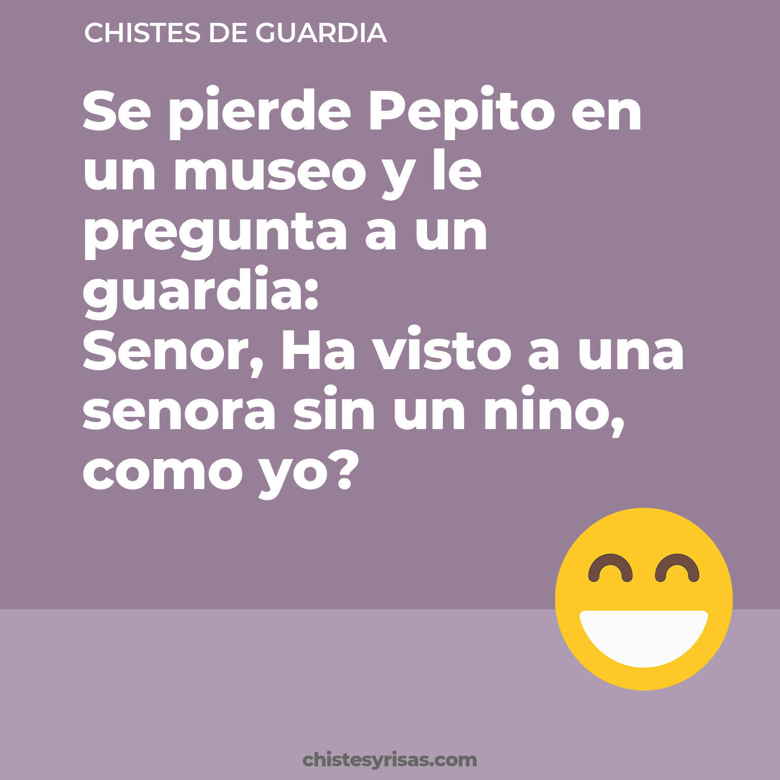 chistes de Guardia cortos