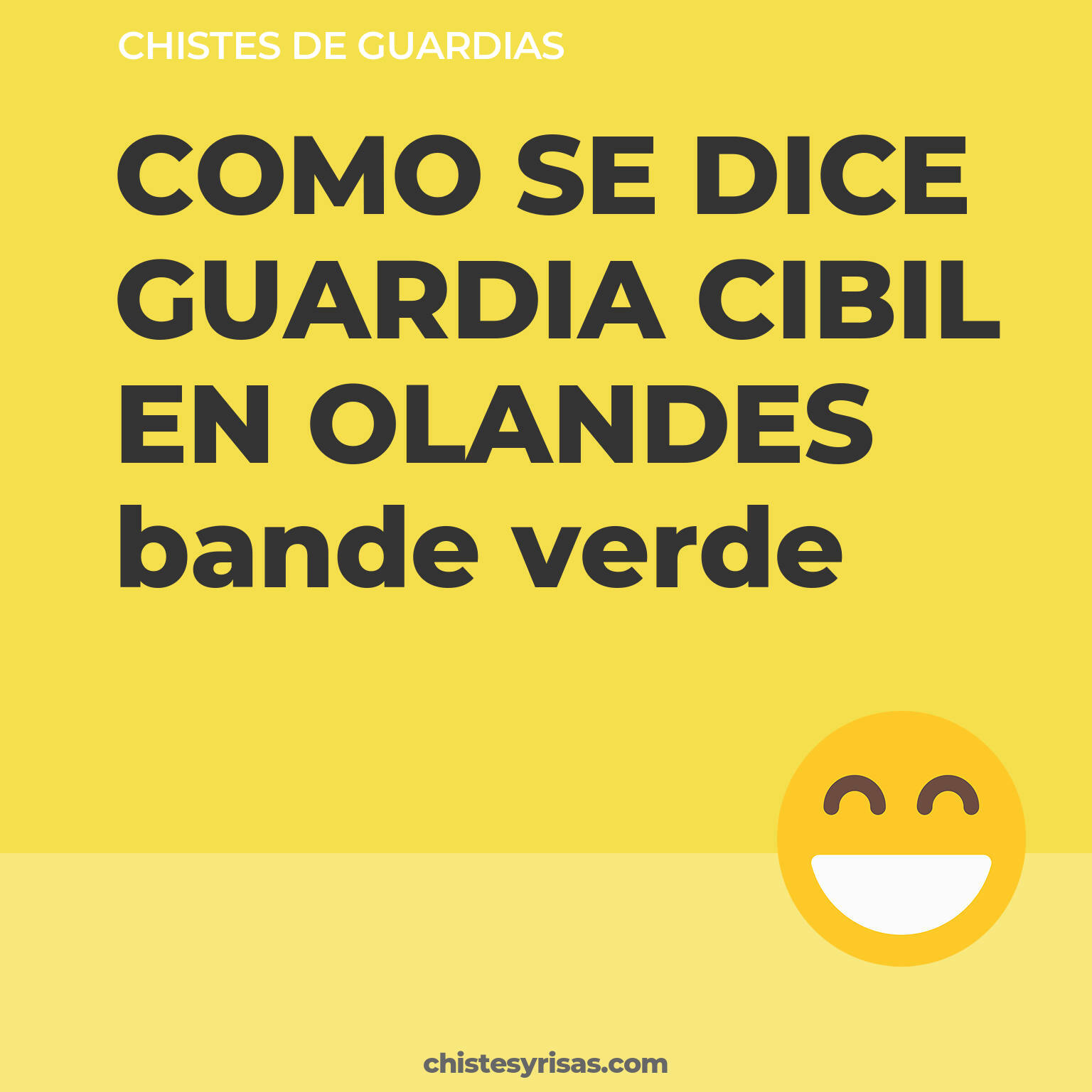 chistes de Guardias más graciosos