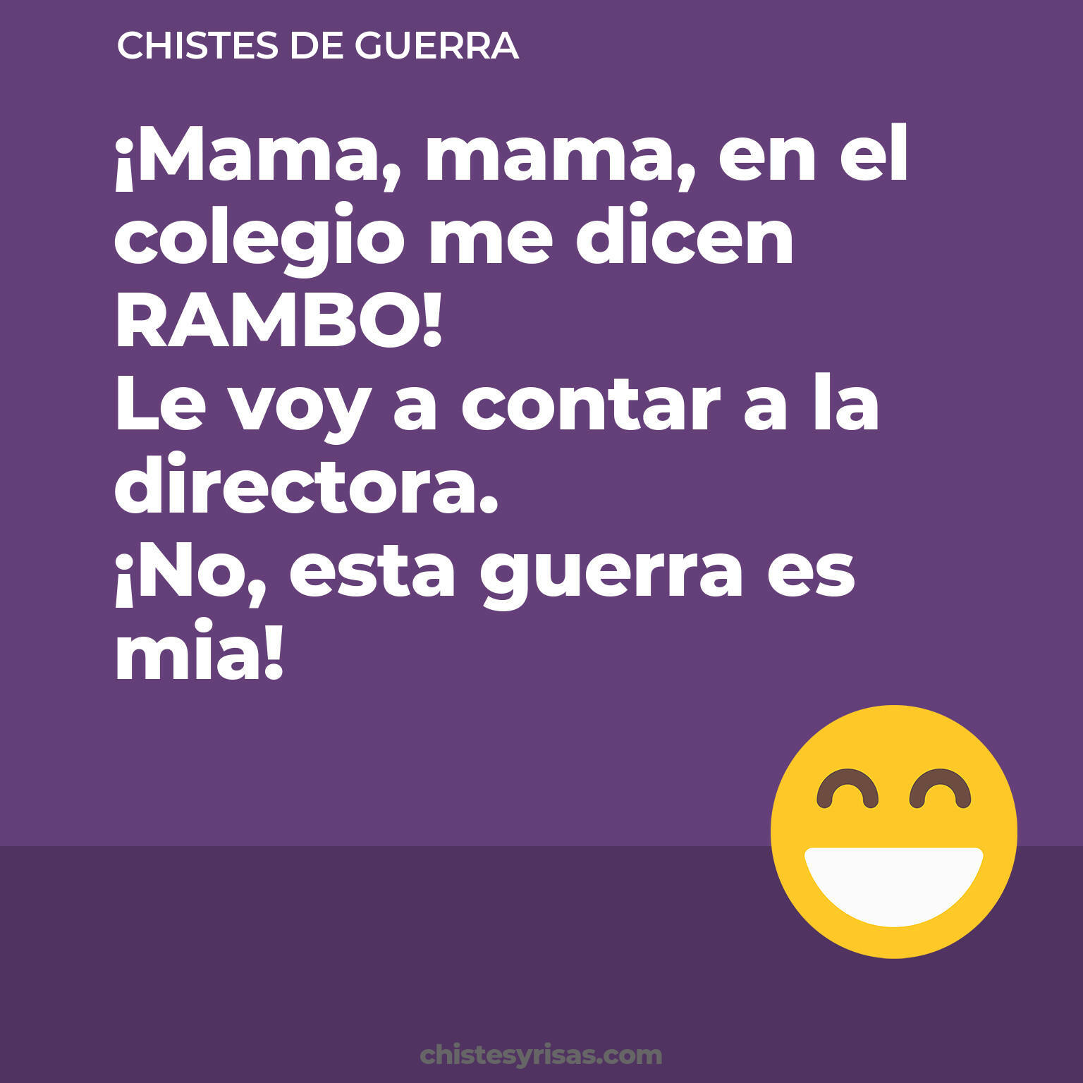 chistes de Guerra más graciosos