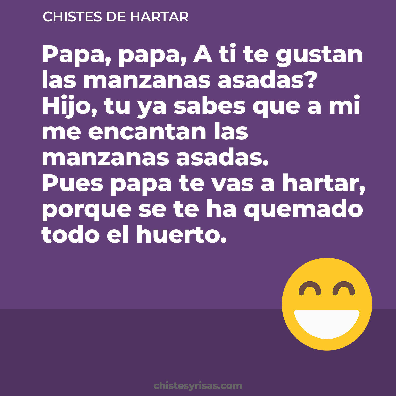 chistes de Hartar cortos