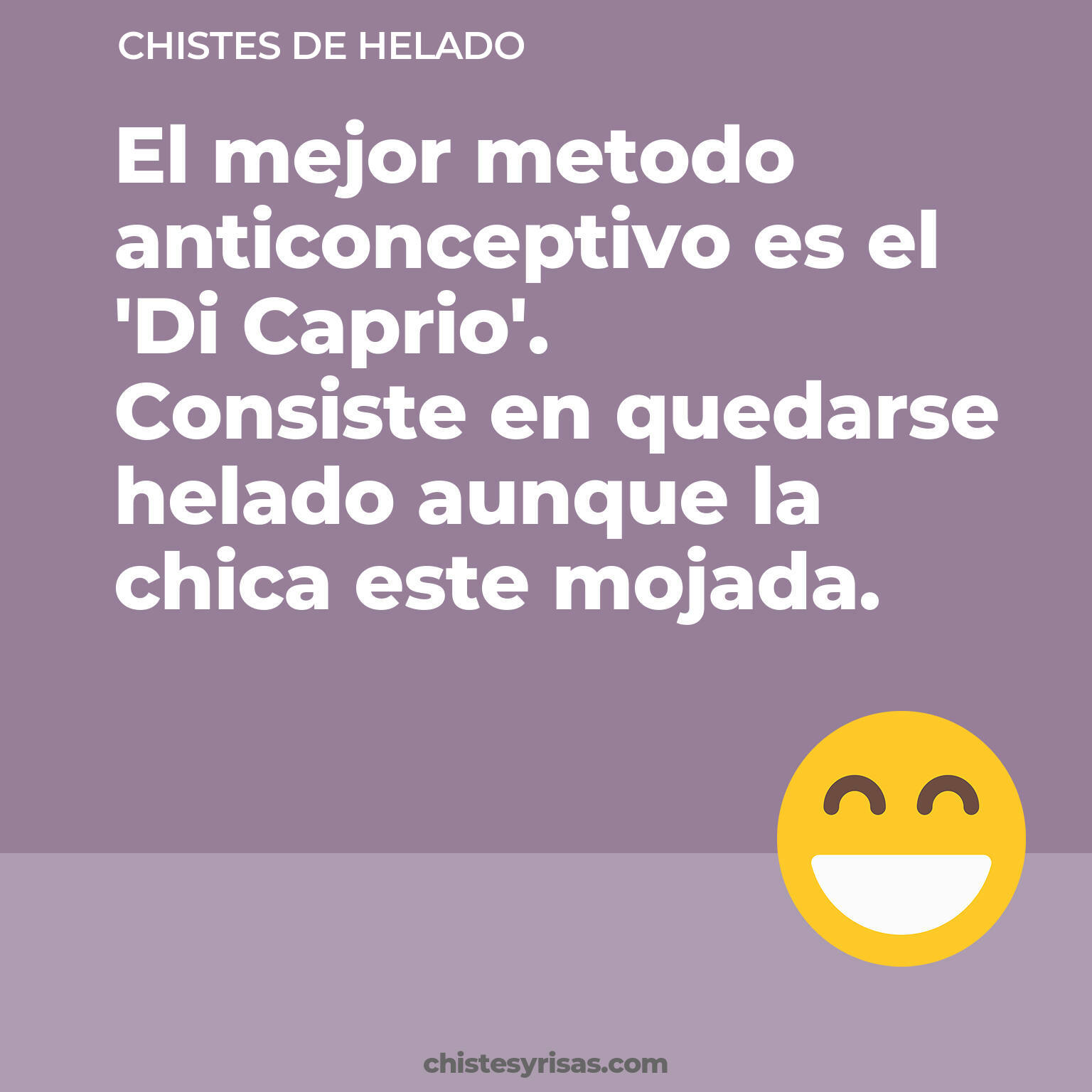 chistes de Helado cortos