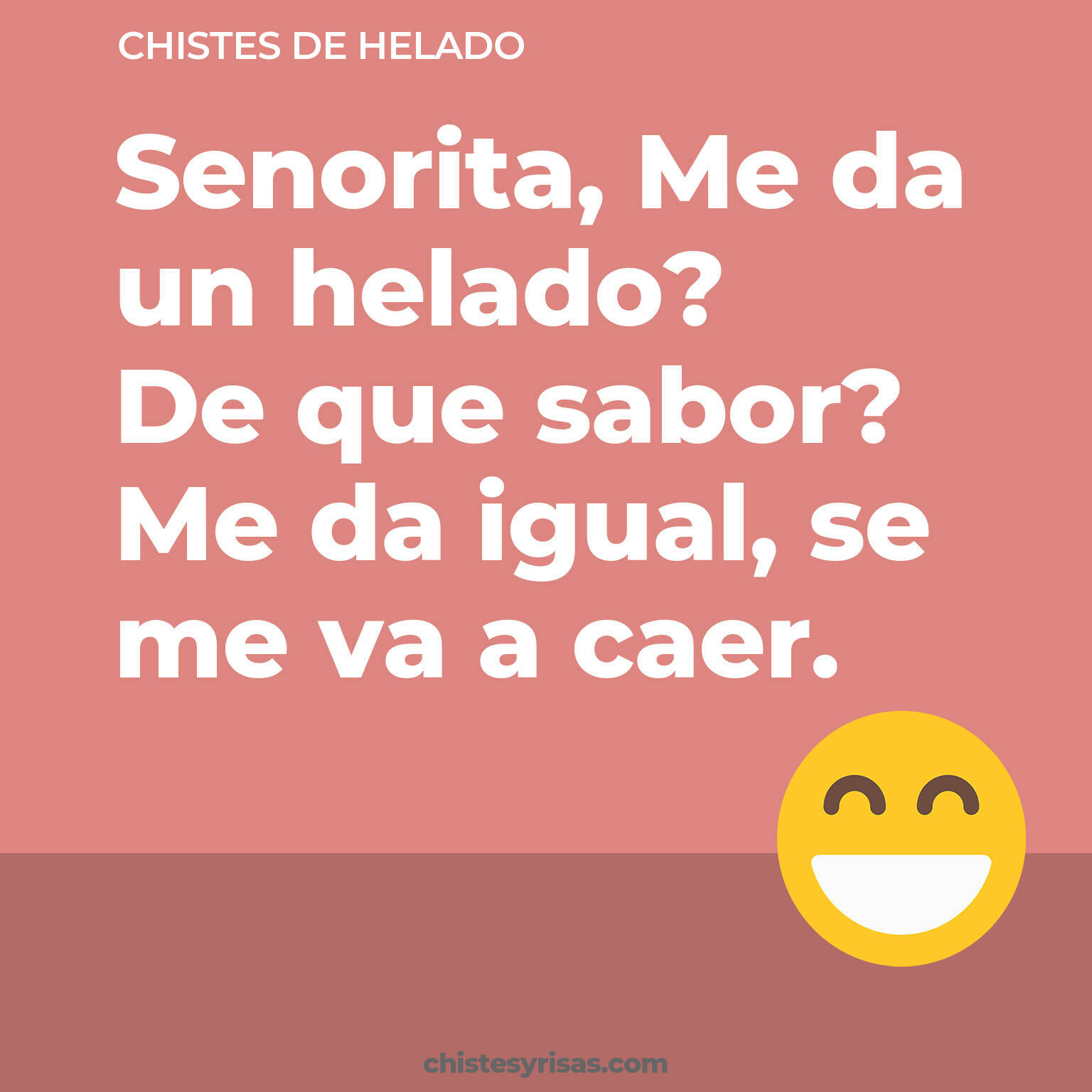 chistes de Helado más graciosos