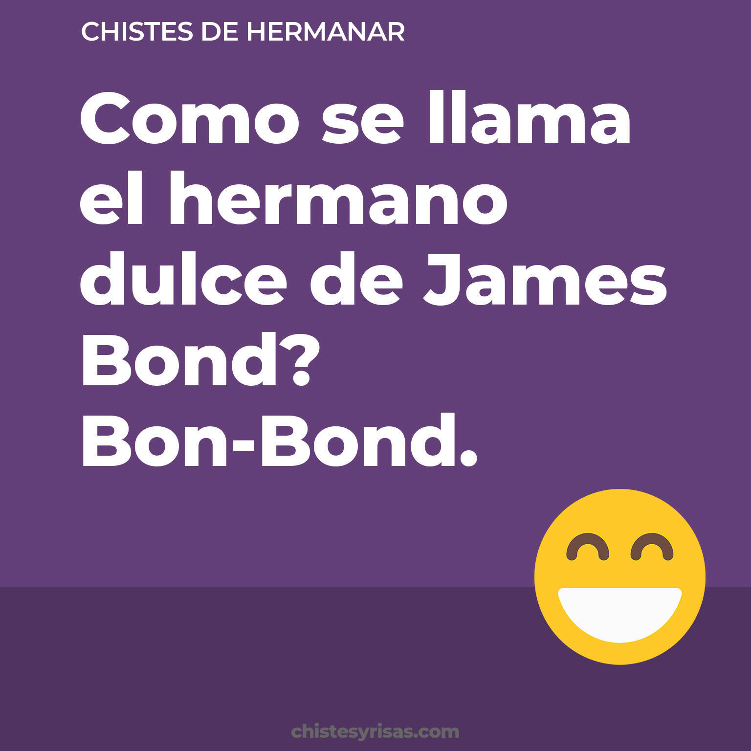 chistes de Hermanar cortos