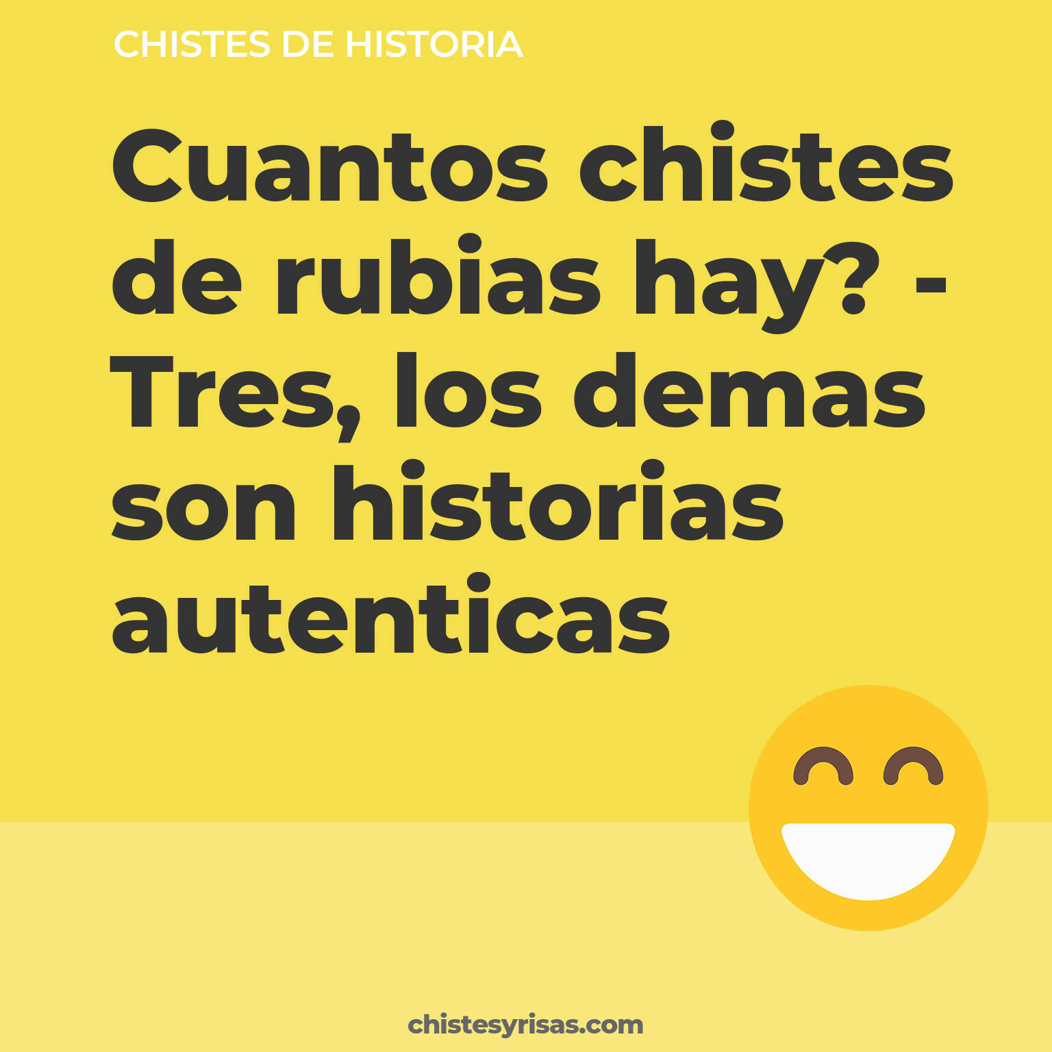 chistes de Historia más graciosos