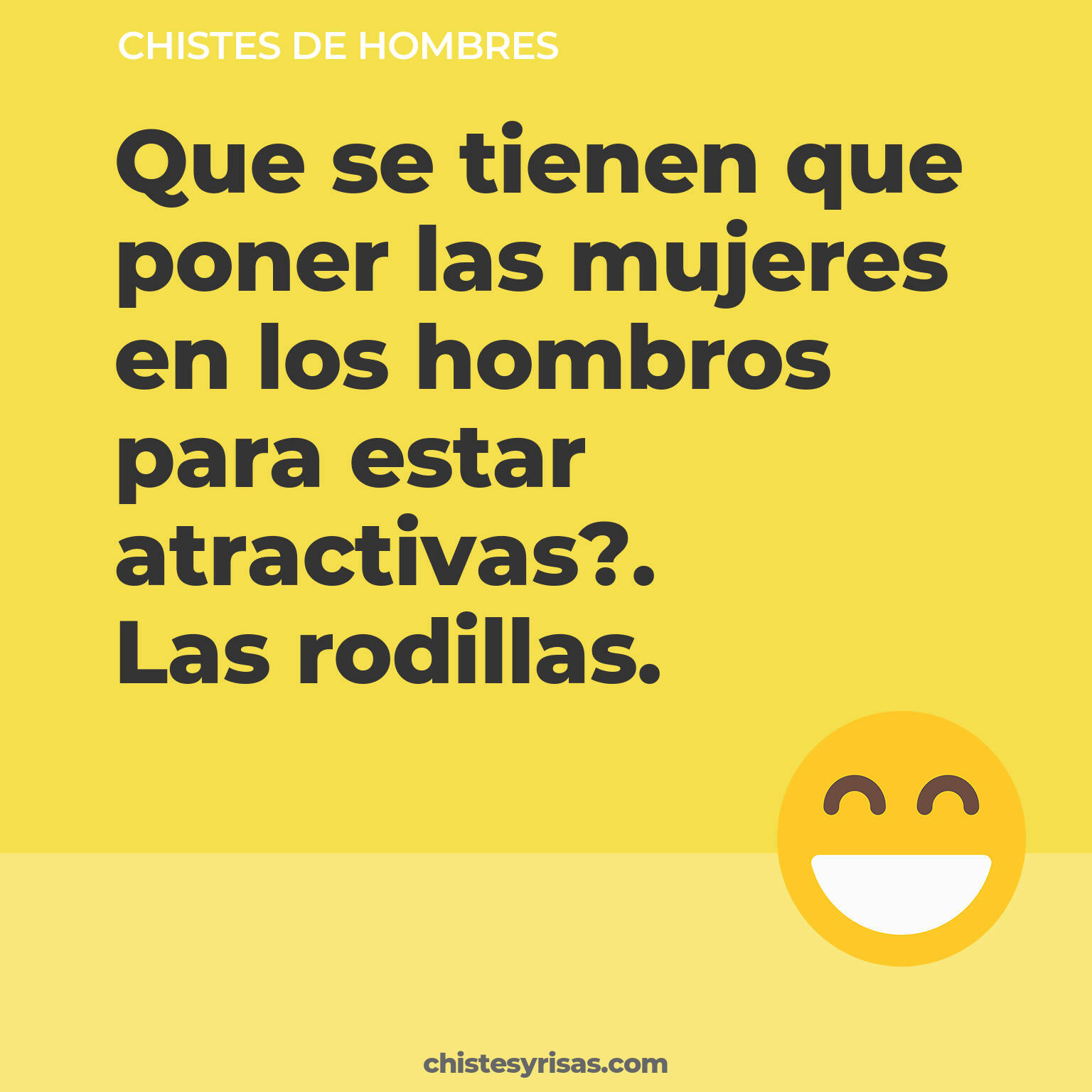 chistes de Hombres buenos