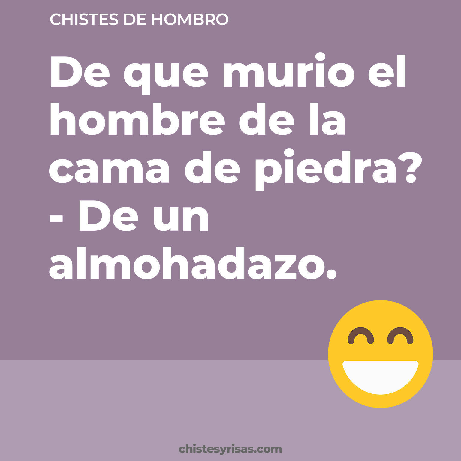 chistes de Hombro cortos