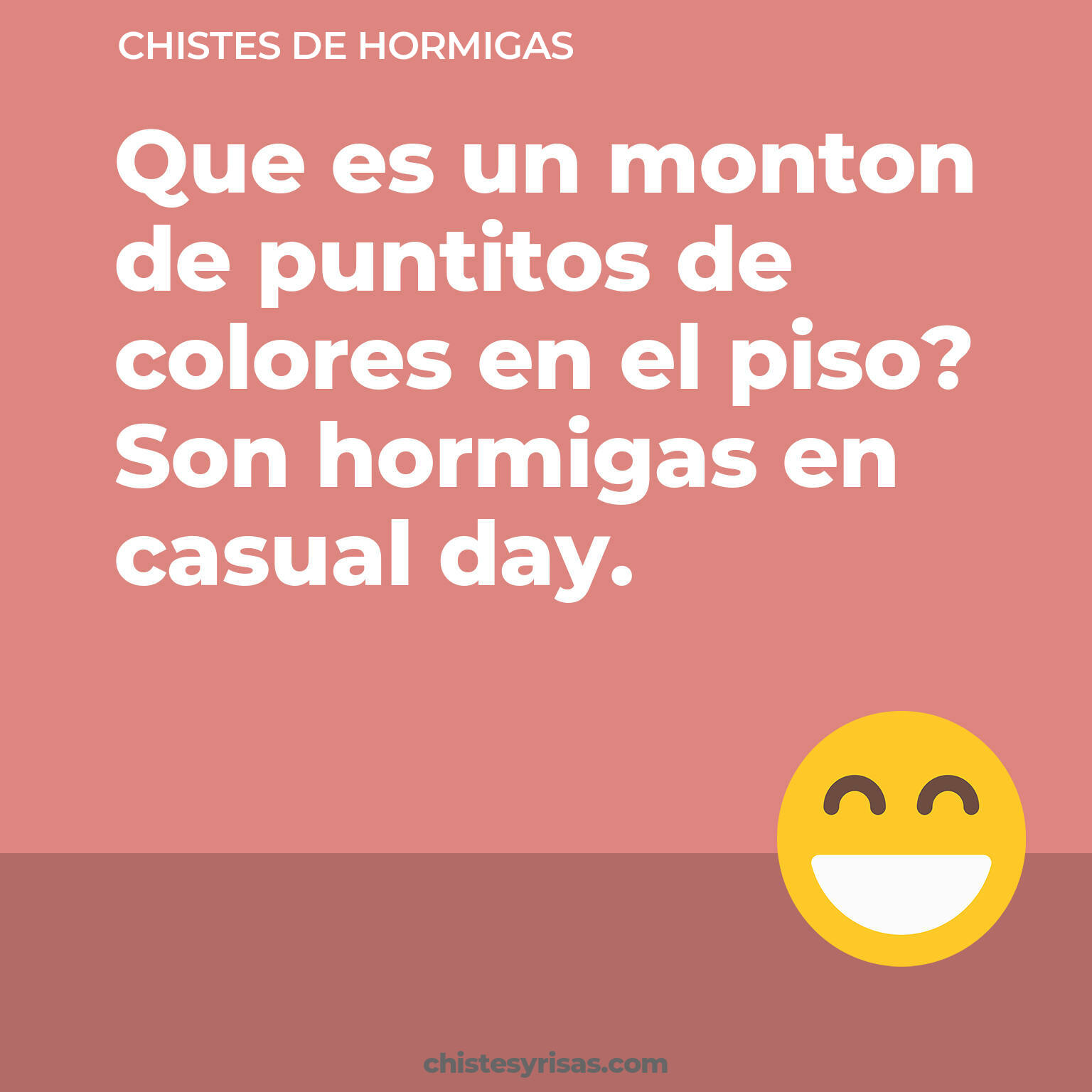 chistes de Hormigas más graciosos