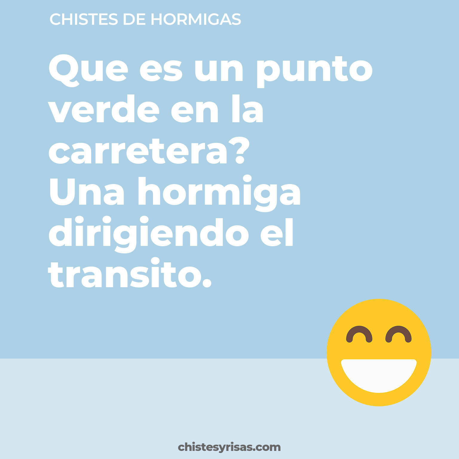 chistes de Hormigas buenos