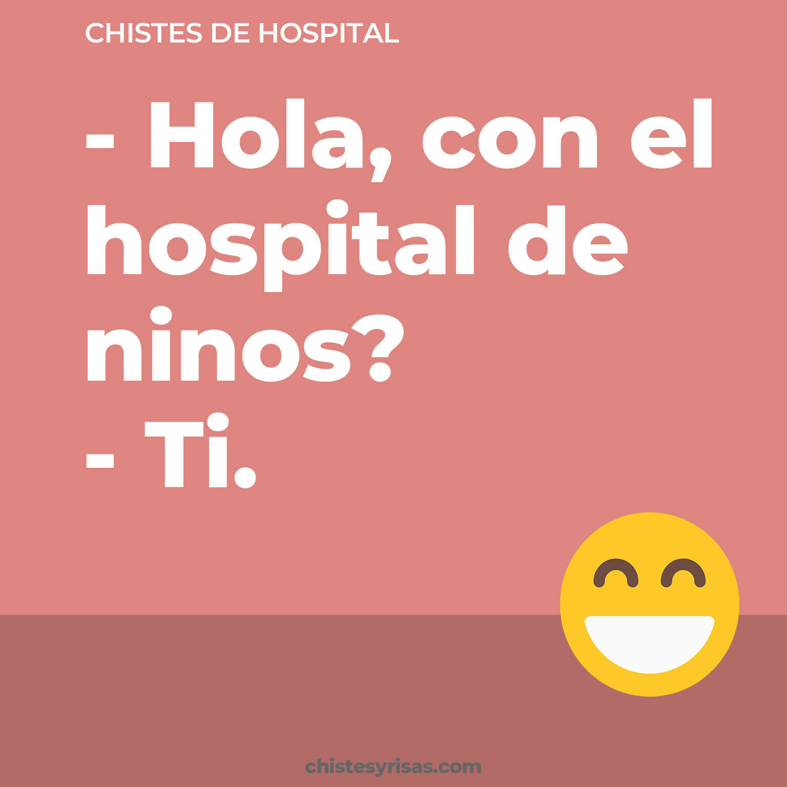 chistes de Hospital más graciosos