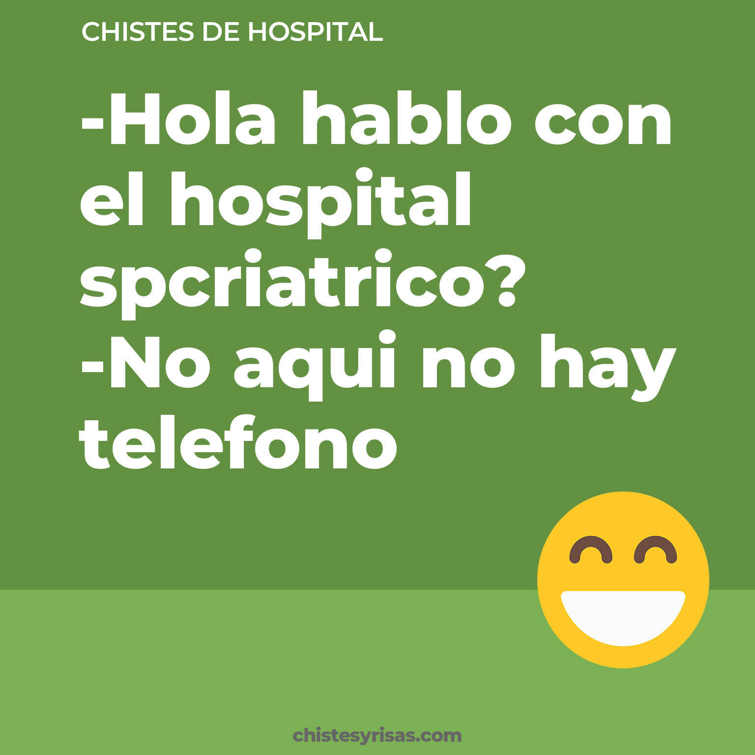 chistes de Hospital buenos