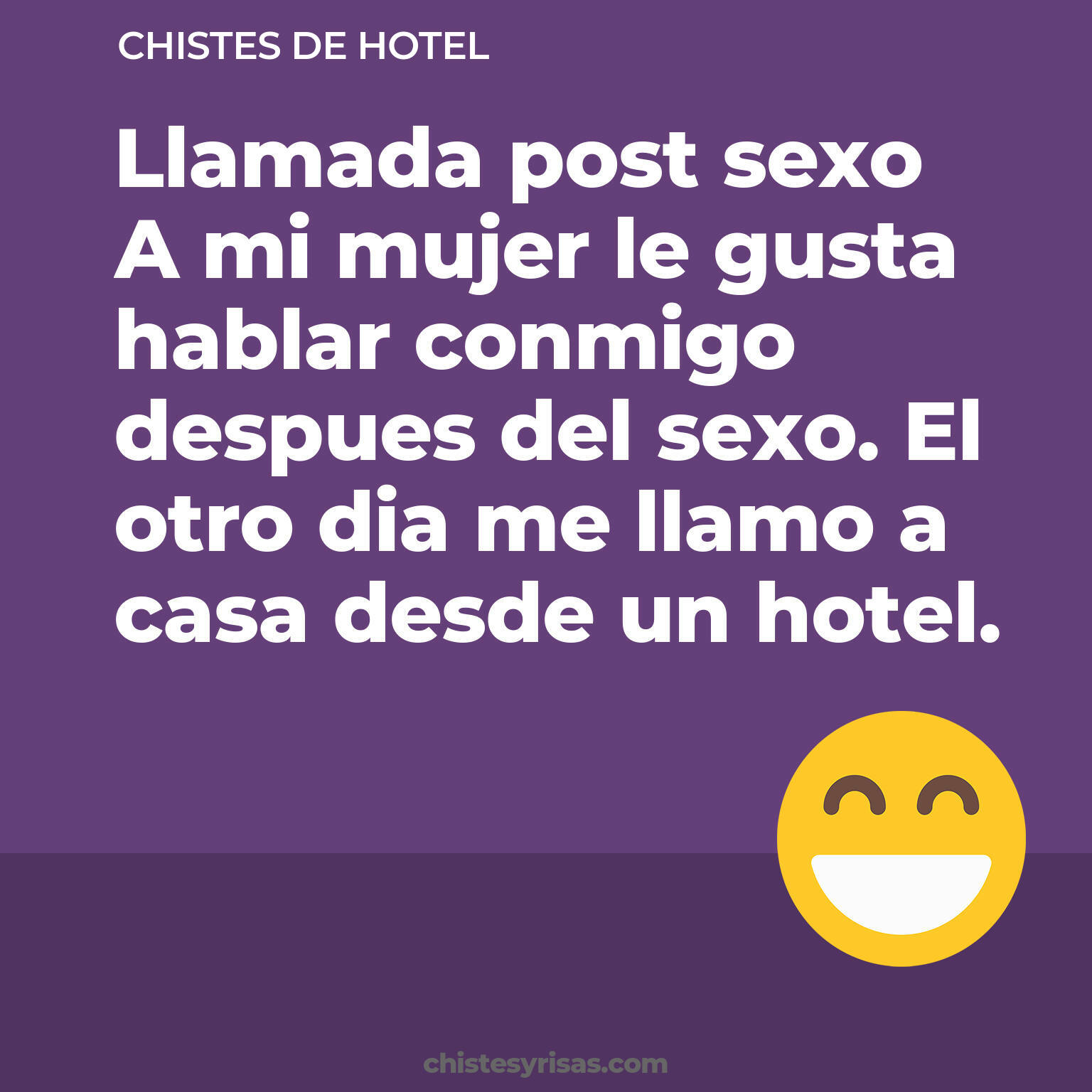 chistes de Hotel más graciosos