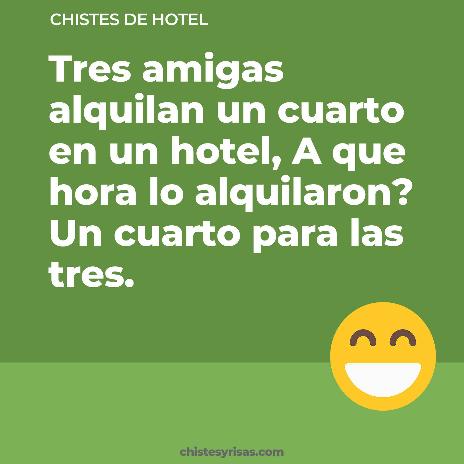 chistes de Hotel buenos